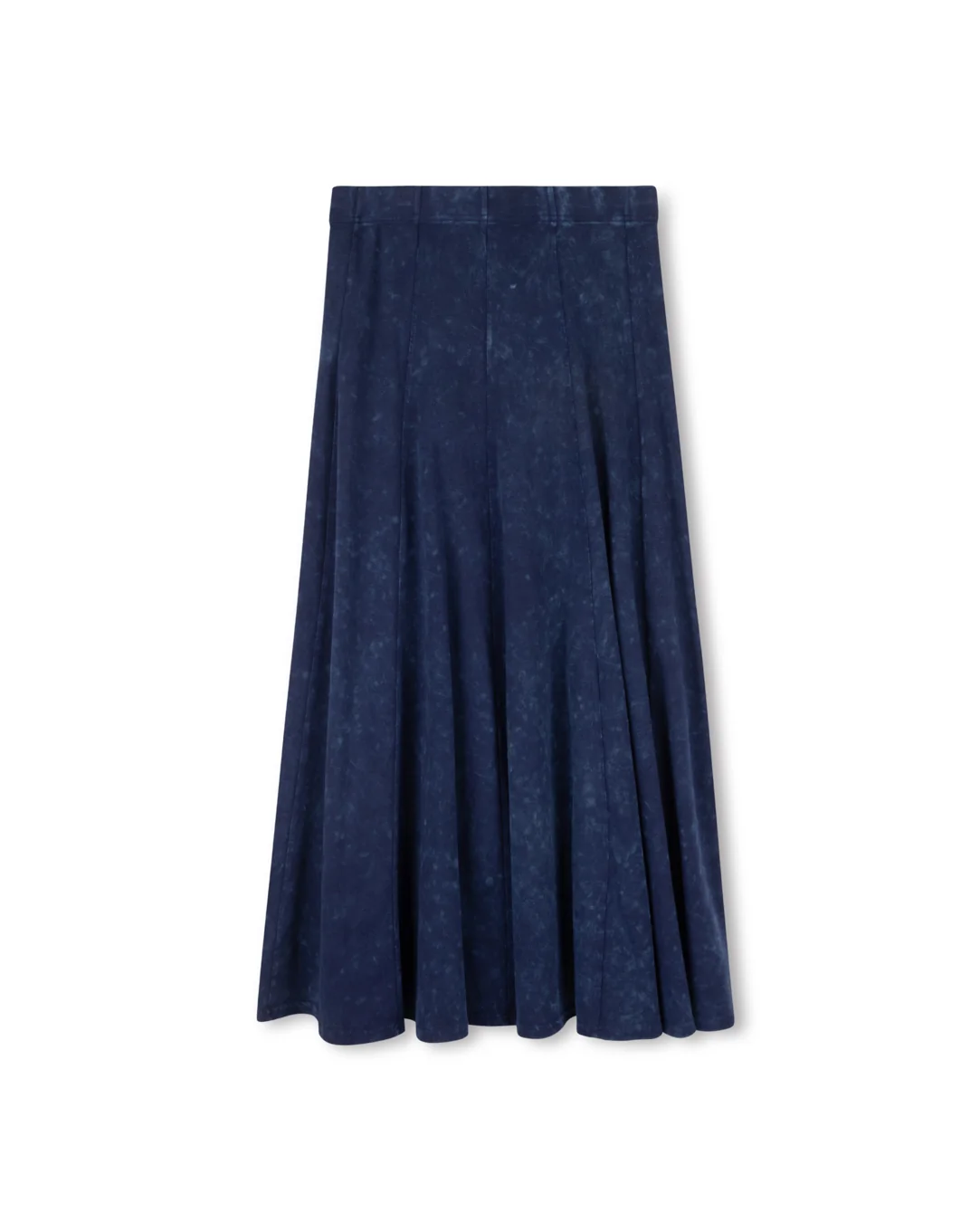 Mineral Wash Paneled Midi Skirt - Image 2