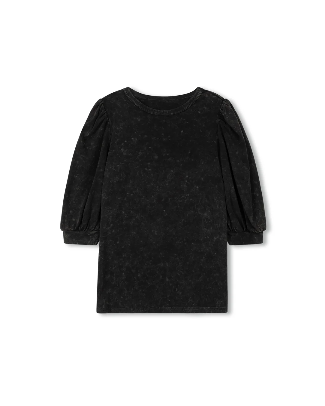 Mineral Wash Puff Sleeve Tee - Image 5
