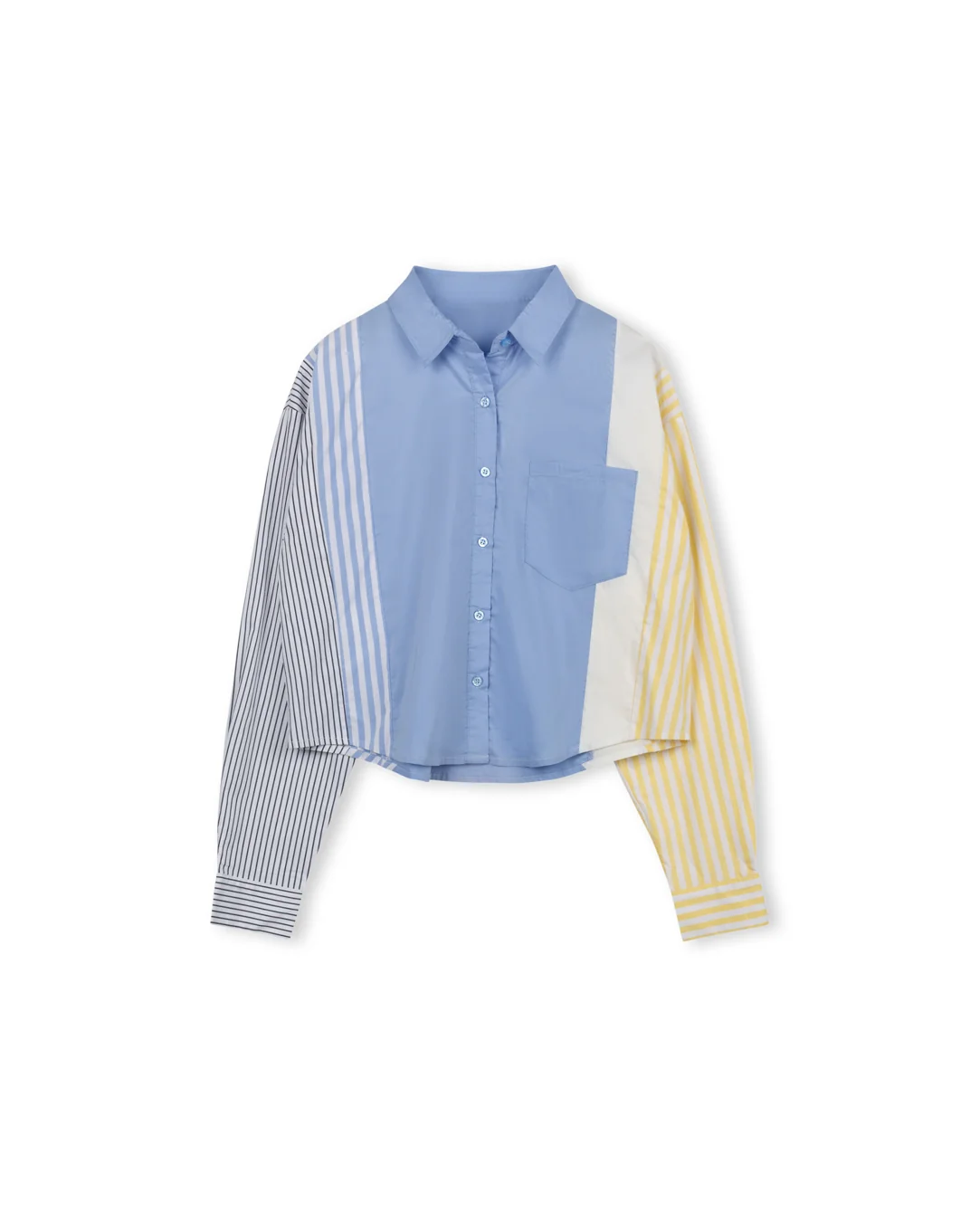 Mixed Stripe Blouse