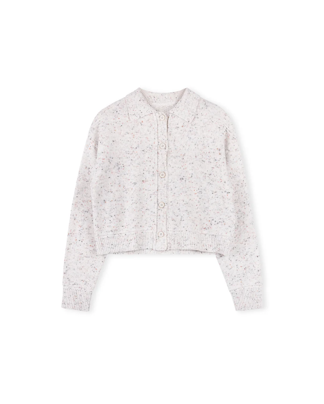 Mohair Cropped Knit Jacket - Image 2
