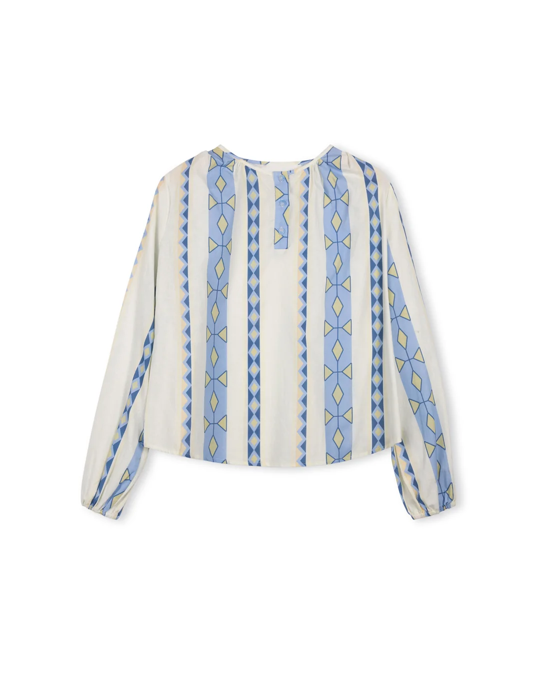 Mosaic Linen Blouse
