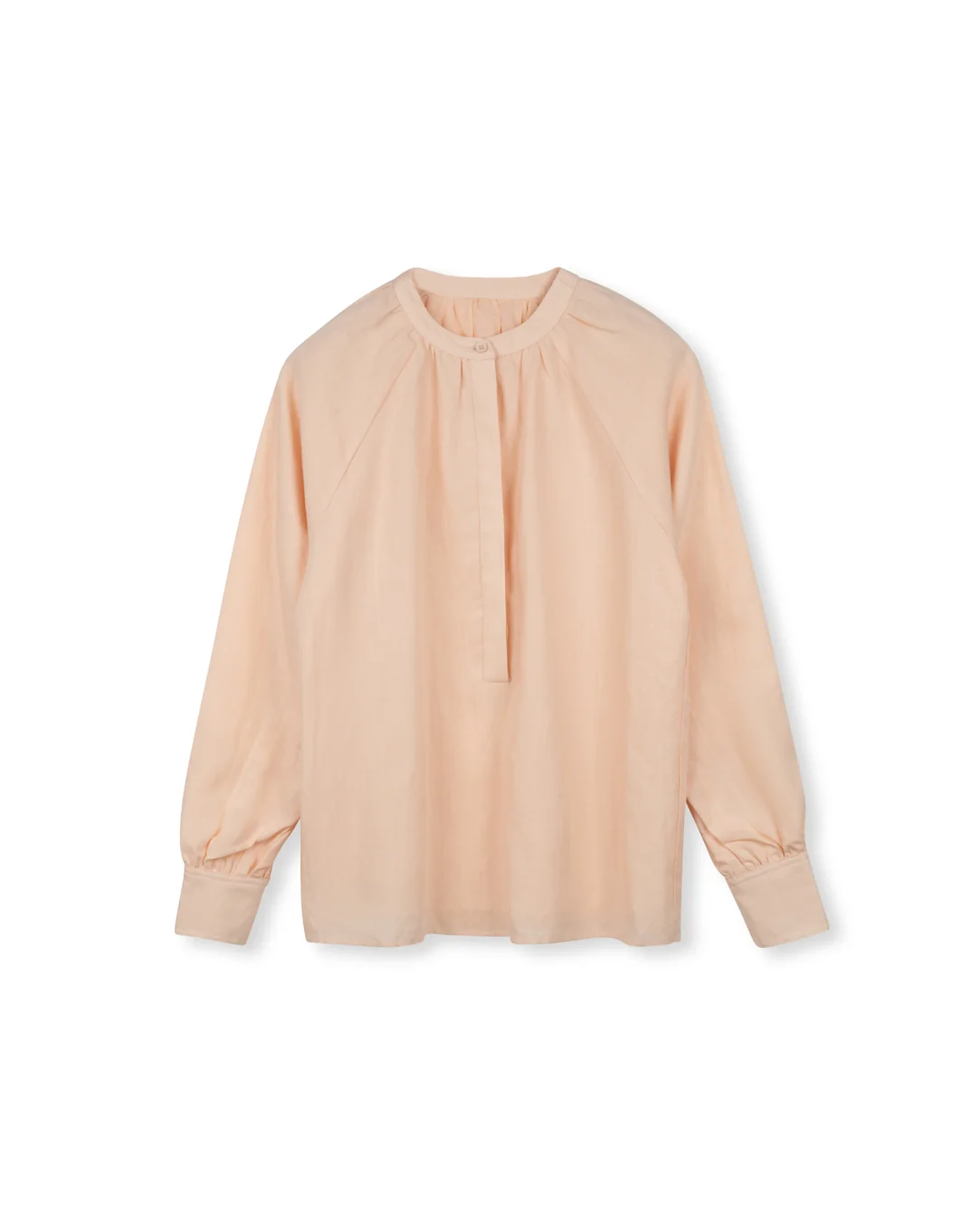 Multi Stitch Linen Blouse