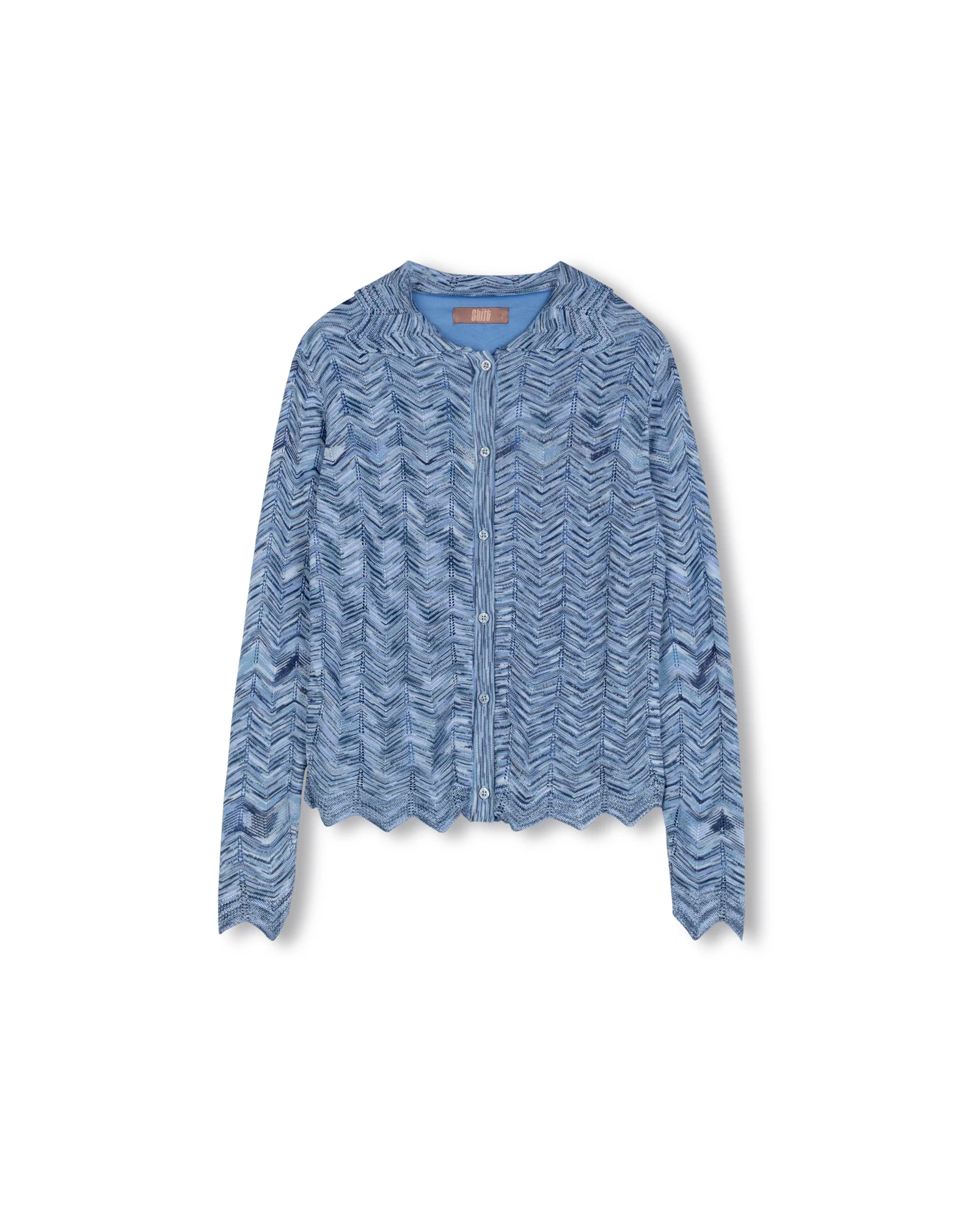 Nia Chevron Knit Shacket - Image 3