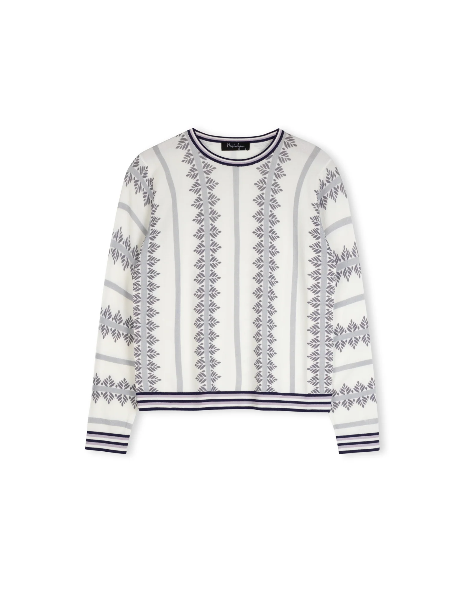 Paisley Jacquard Sweater
