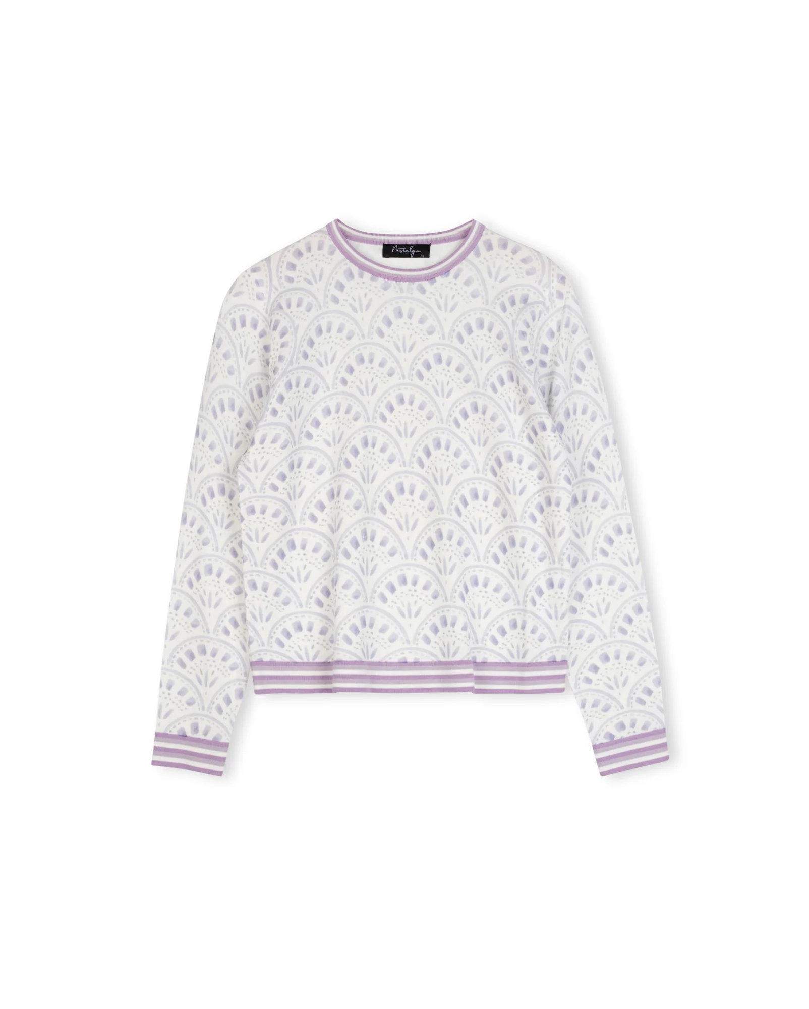 Paisley Jacquard Sweater - Image 2