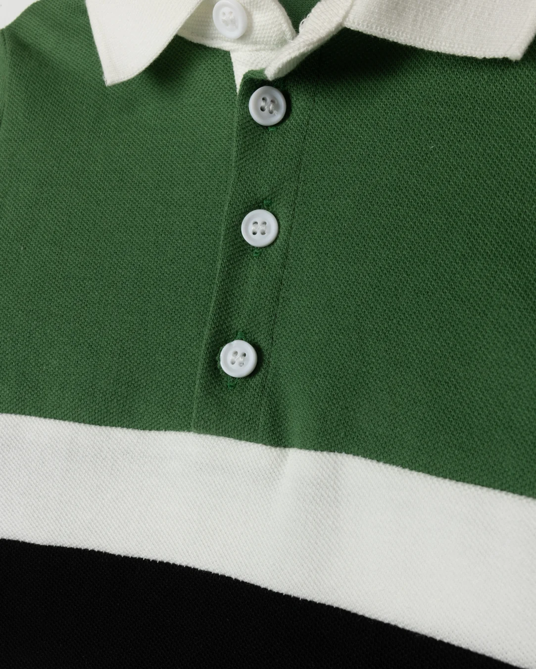Pique Stripe LS Polo - Image 4