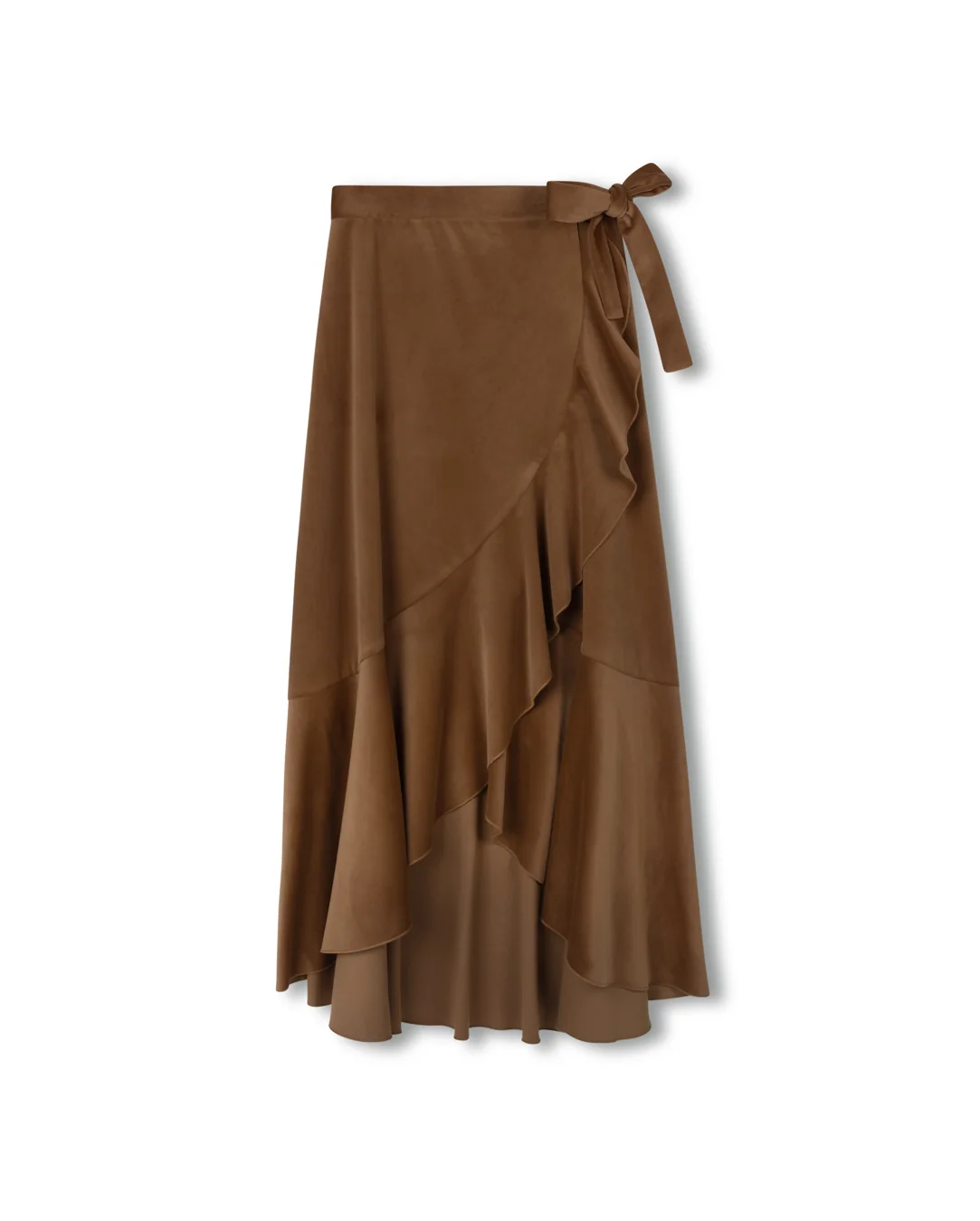 Plaid Wrap Skirt - Image 3