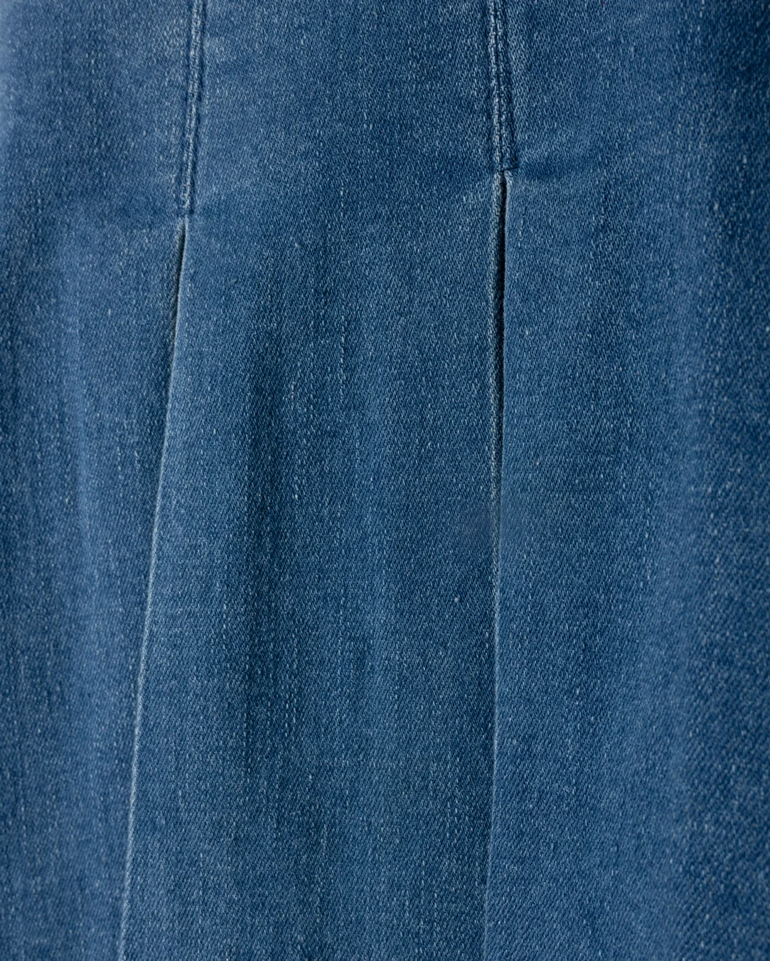 Pleated Button Waist Skirt - Image 2