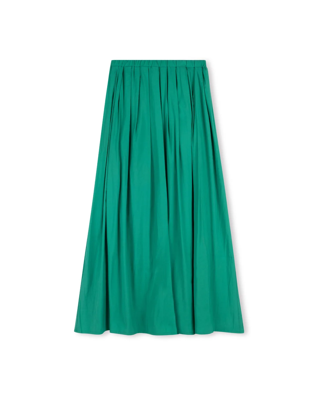 Pleated Elastic Waisted Skirt - Image 2