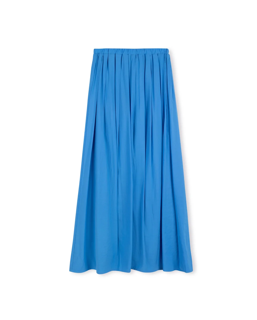 Pleated Elastic Waisted Skirt - Image 3