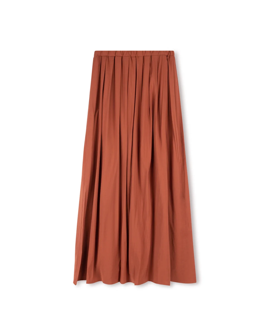 Pleated Elastic Waisted Skirt - Image 5