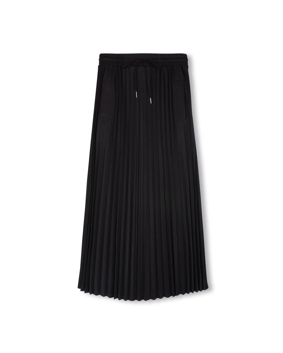 Pleated Parachute Drawstring Skirt - Image 3