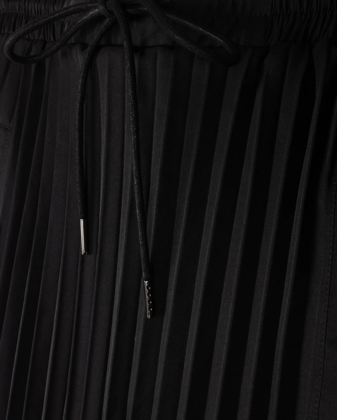 Pleated Parachute Drawstring Skirt - Image 4