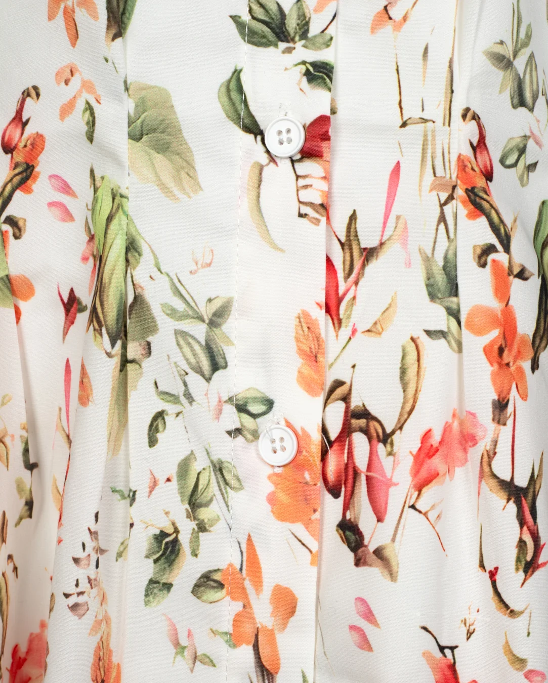 Pleated Printed Maxi Dress - Image 2
