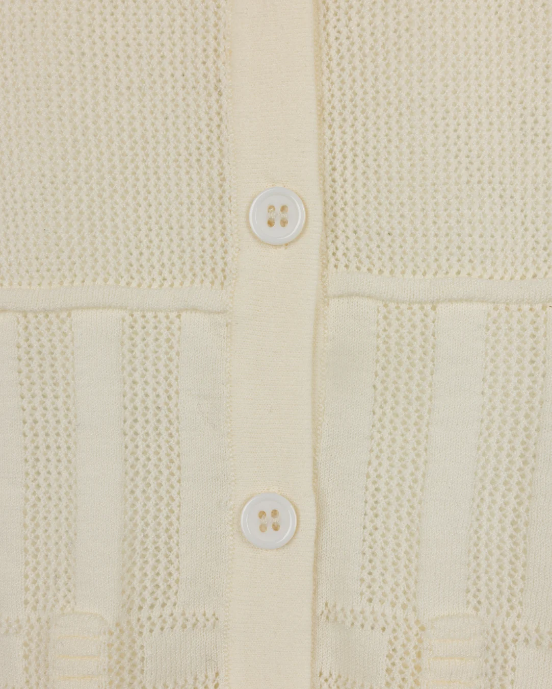 Pointelle Scalloped Cardigan - Image 4