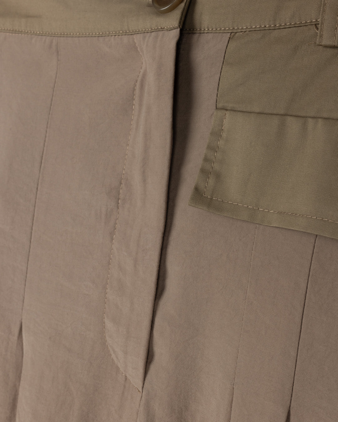 Poplin Cupro Skirt - Image 2