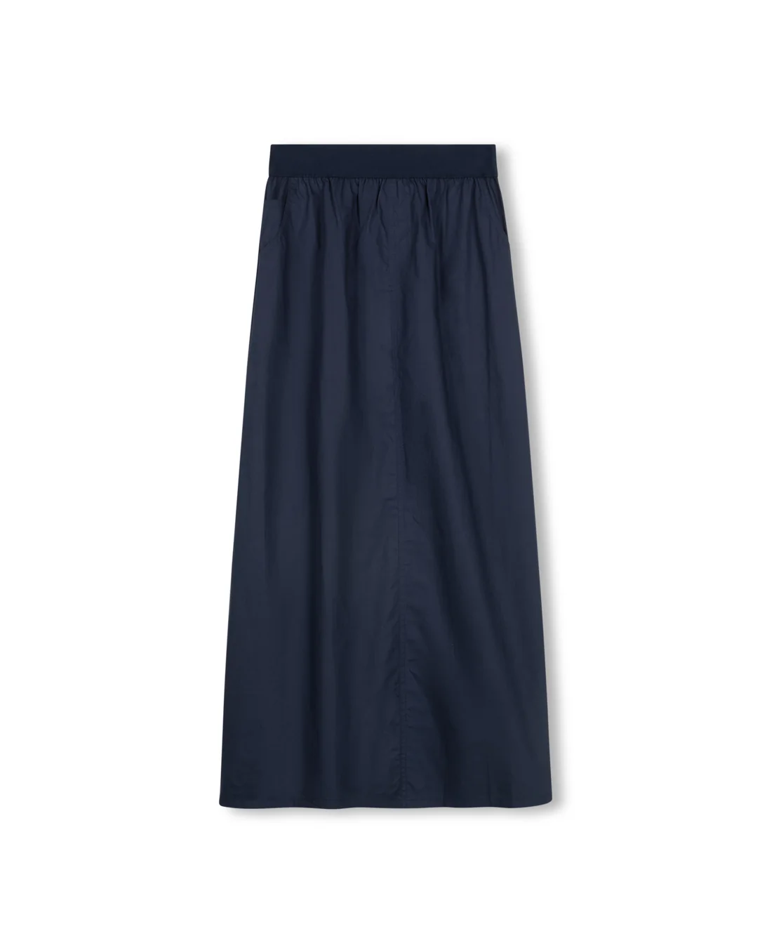 Poplin Elastic Straight Skirt - Image 3