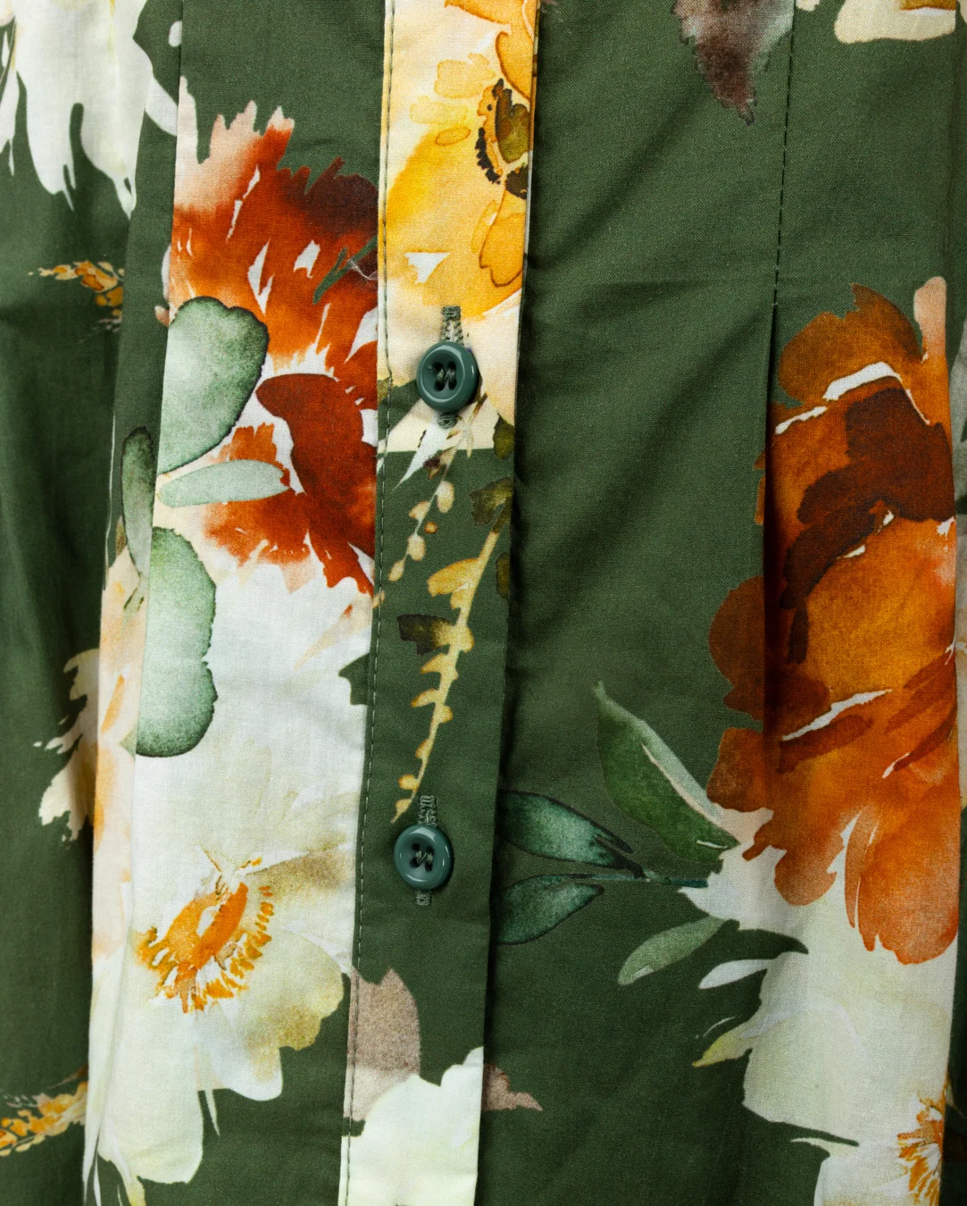 Poplin Pleated Wasit Dress - Image 4