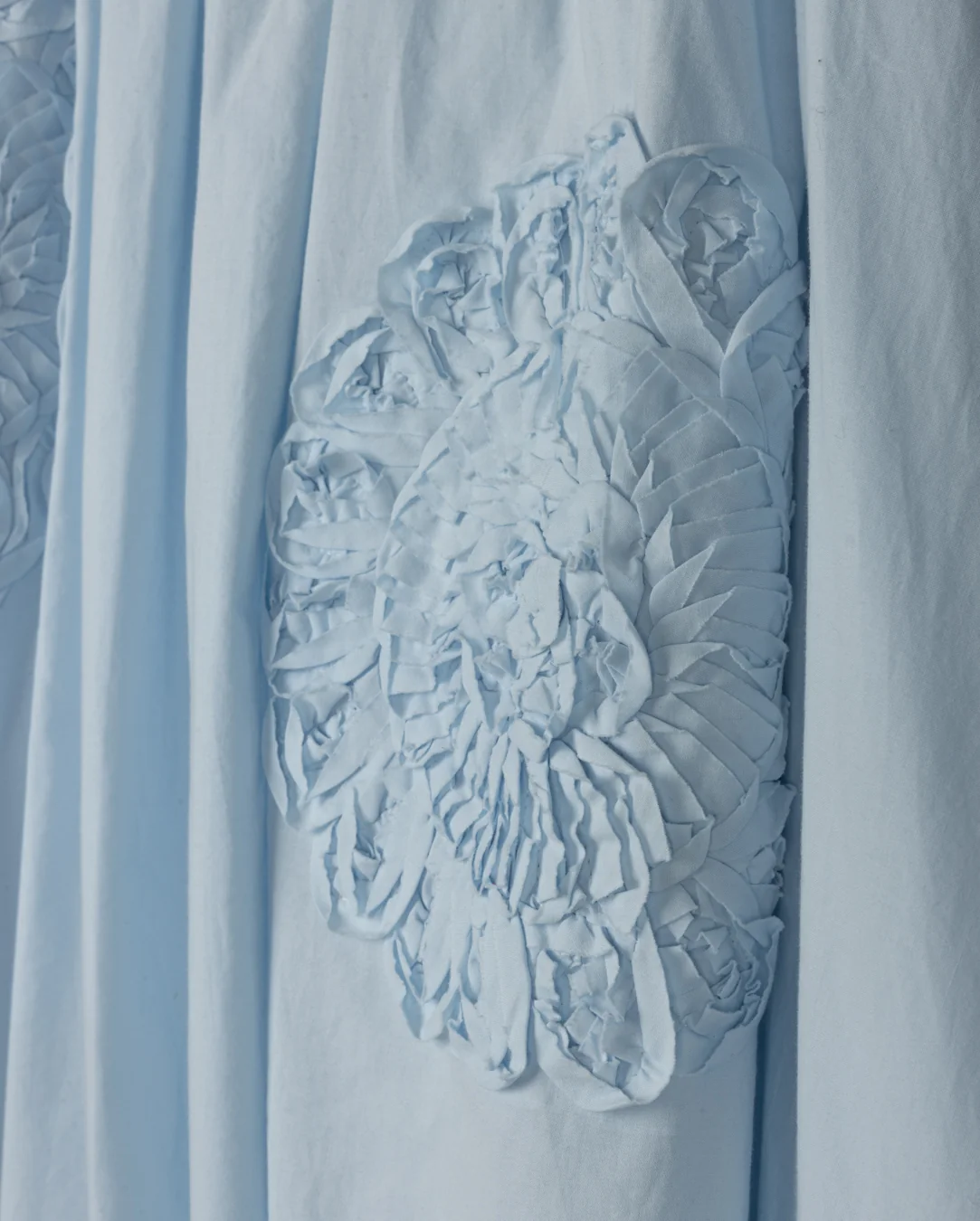 Poplin Pop Up Flower Skirt - Image 2