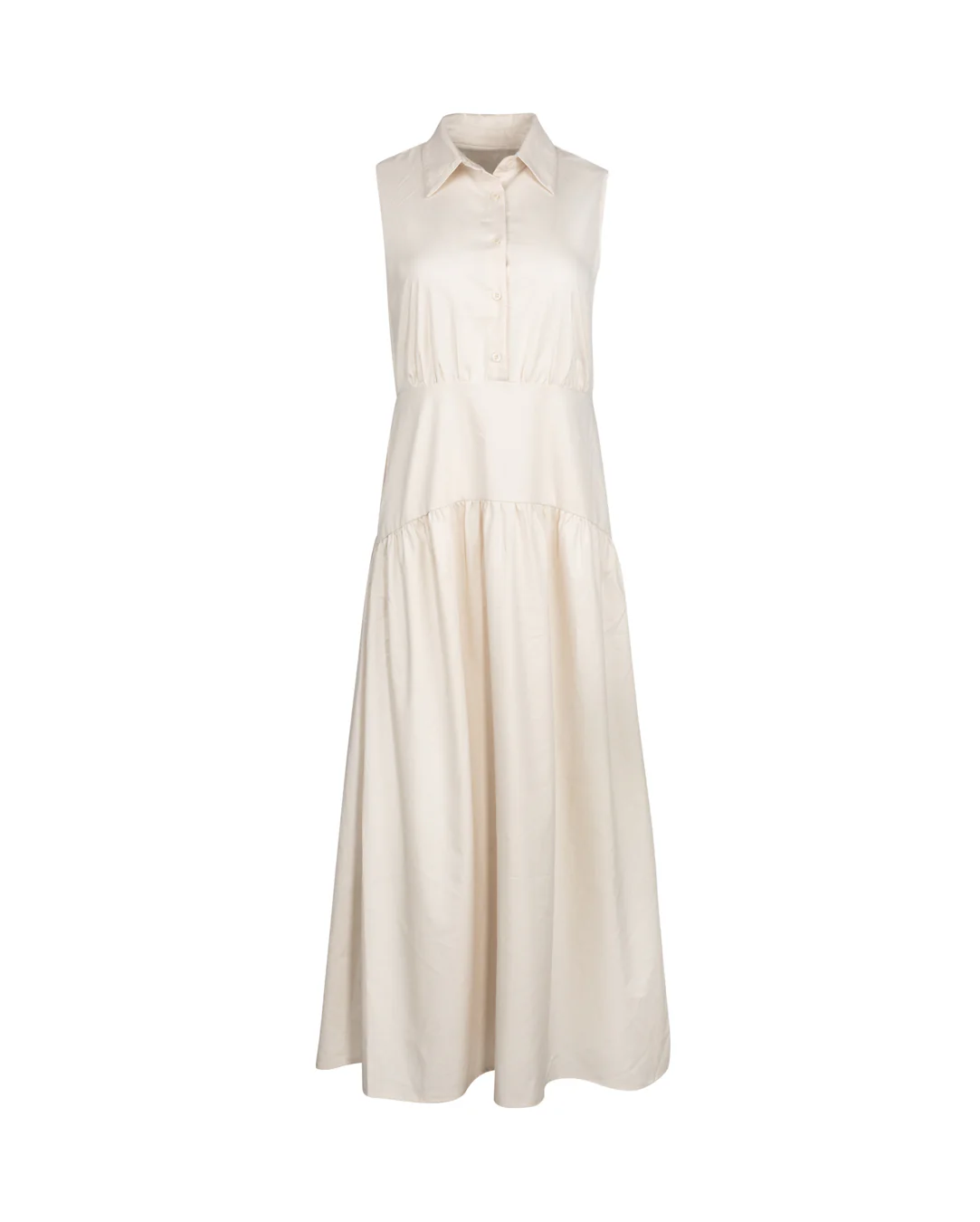 Poplin Sleeveless Dress