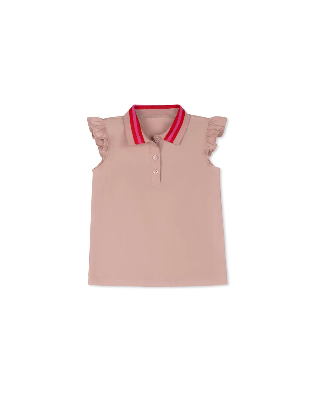 Poplin Striped Band Blouse