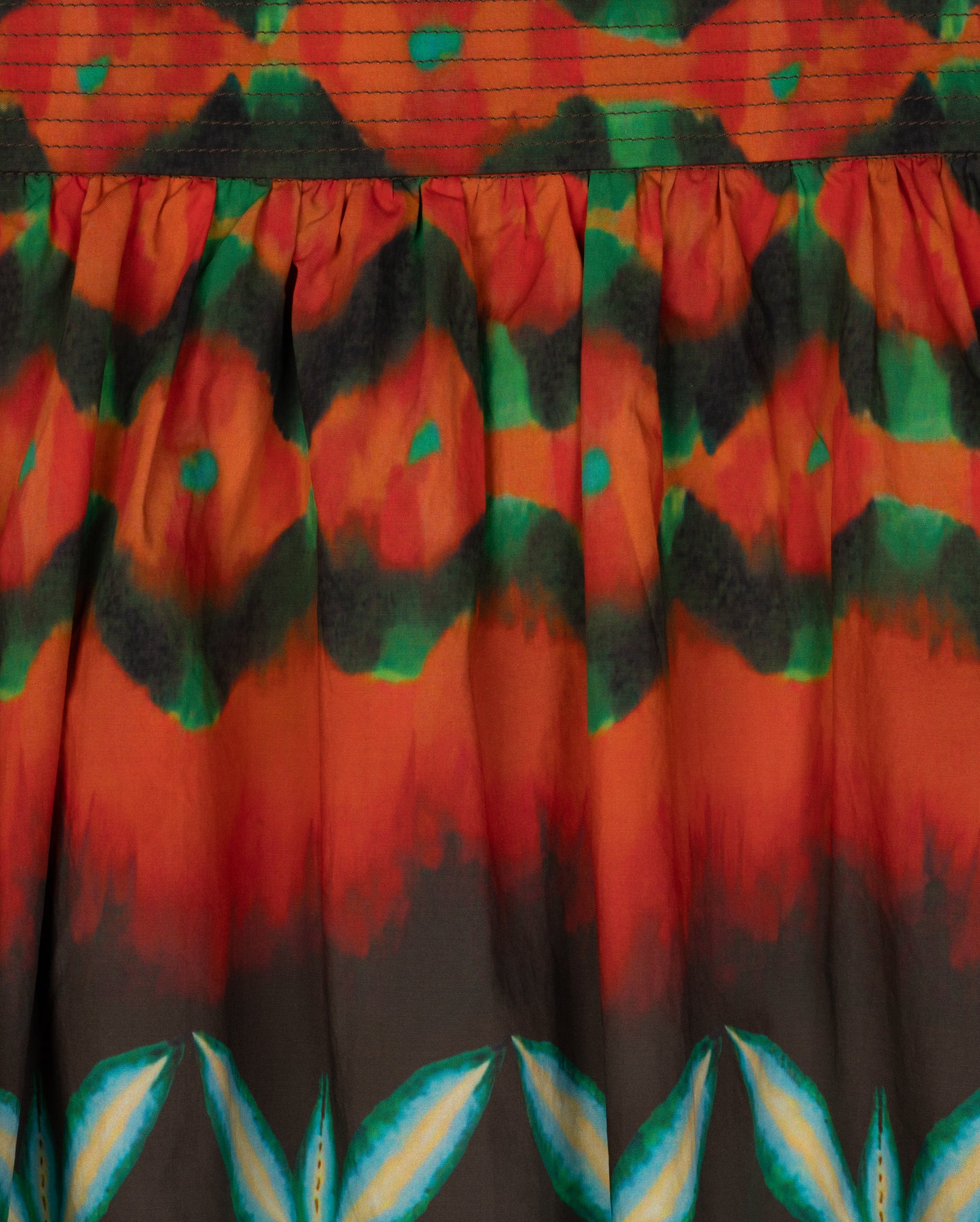 Printed Cotton Maxi Skirt - Image 2