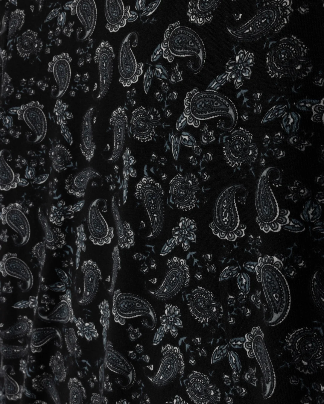 Printed Fitted Mock Neck - Image 2