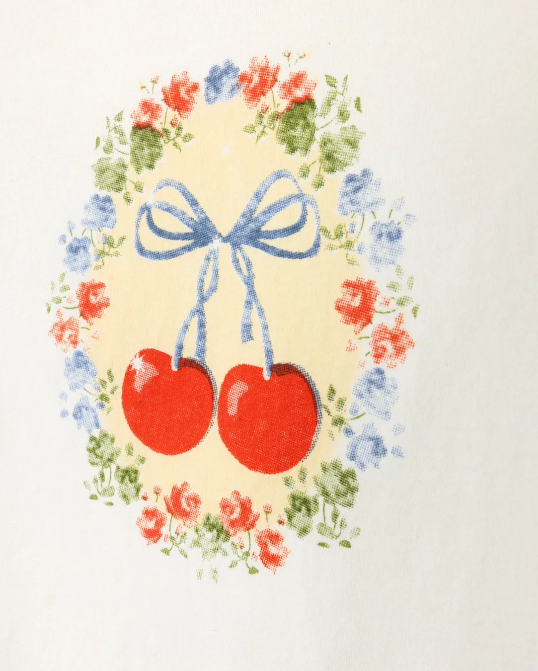 Printed Floral Arrangement Tee - Image 2