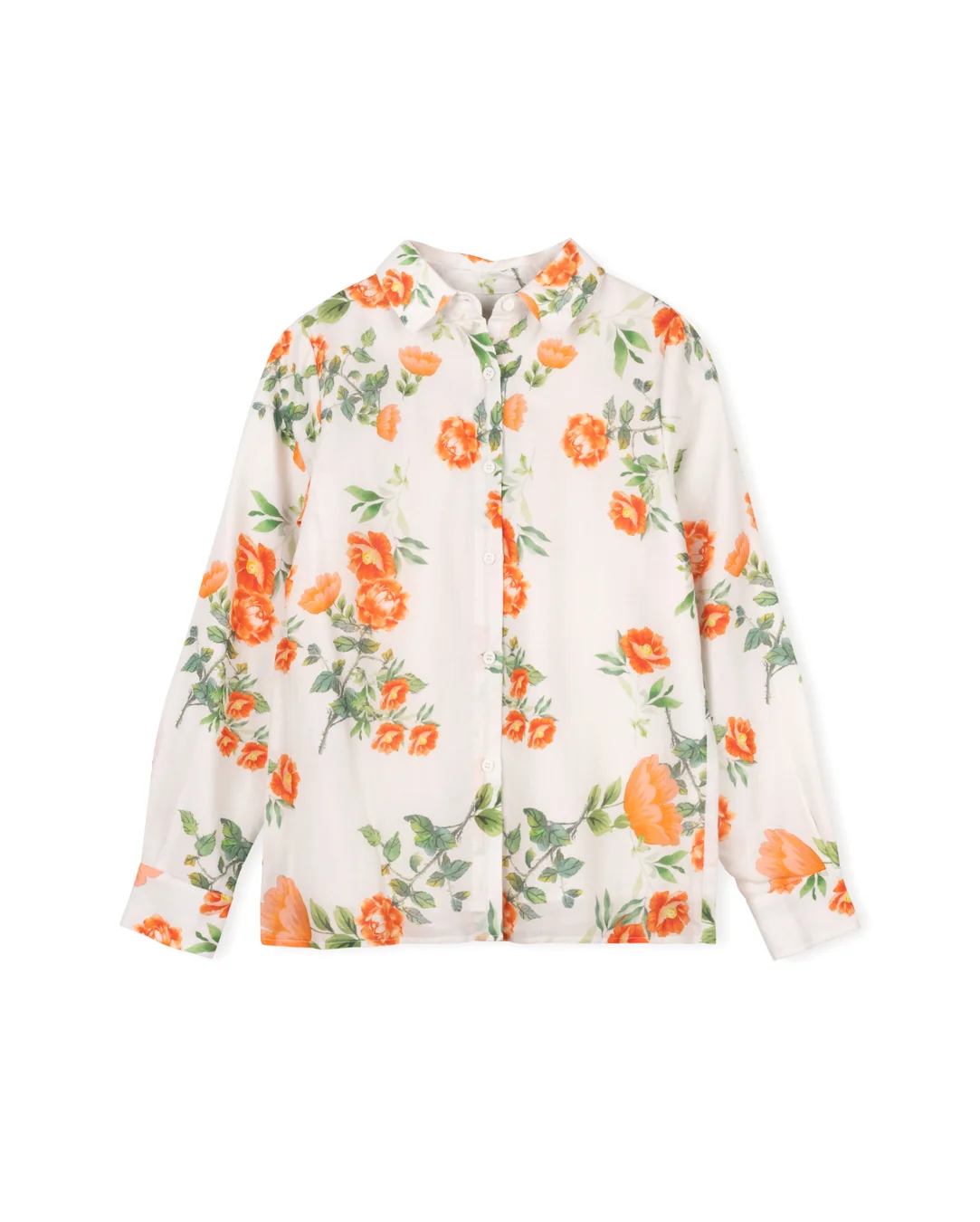 Printed Floral Blouse - Image 2