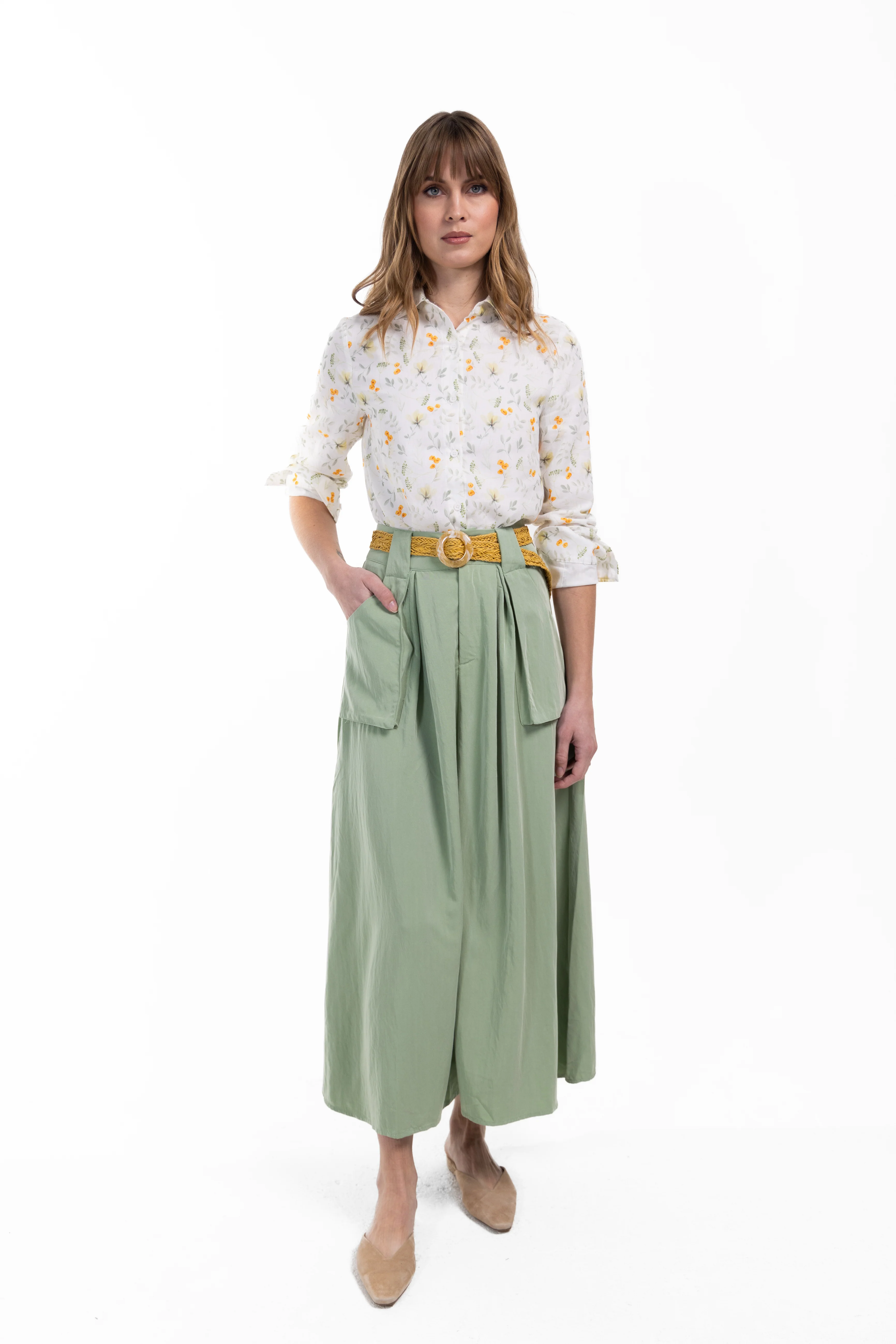 Printed Floral Blouse - Image 4
