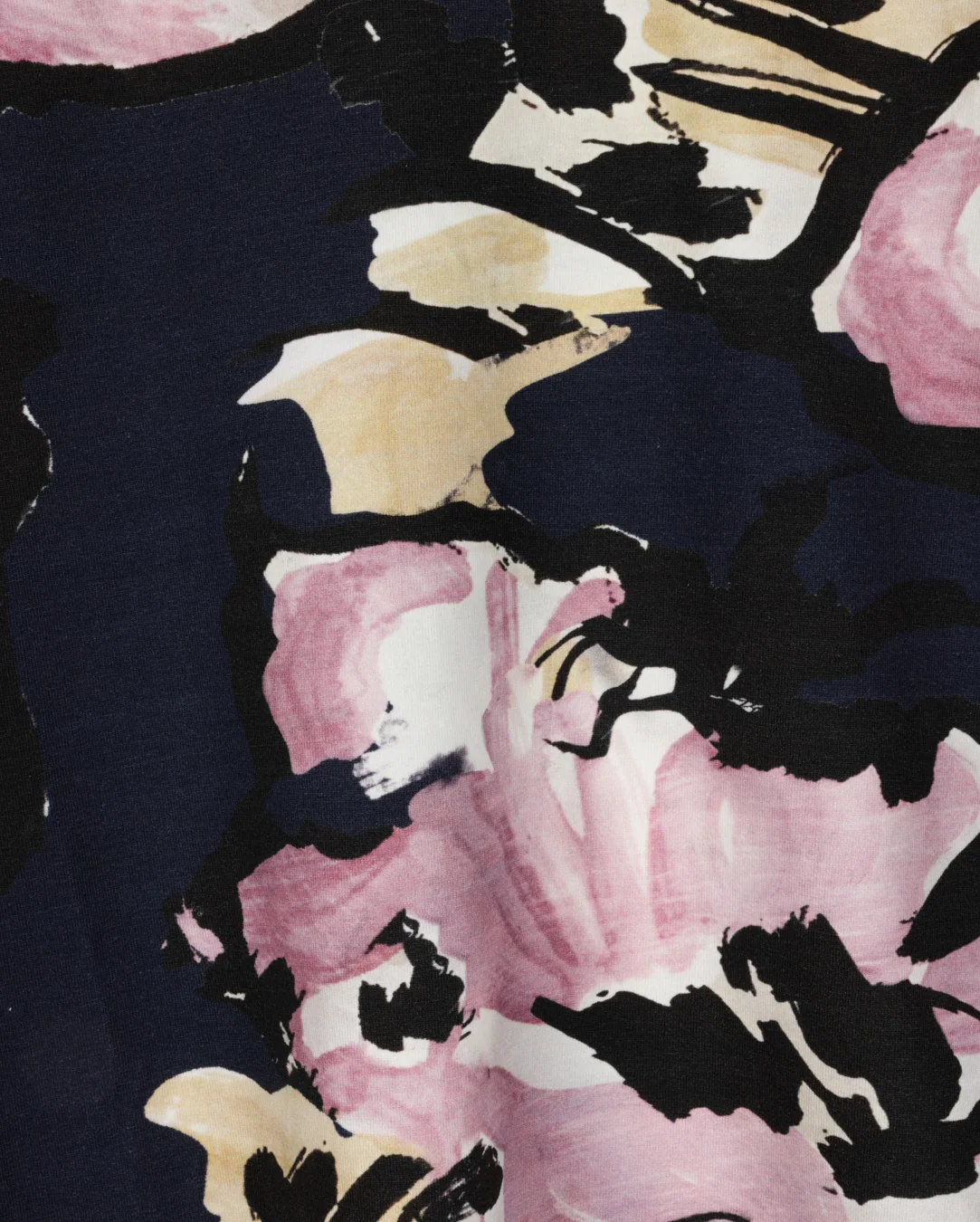Printed Raw Edge Tee - Image 2