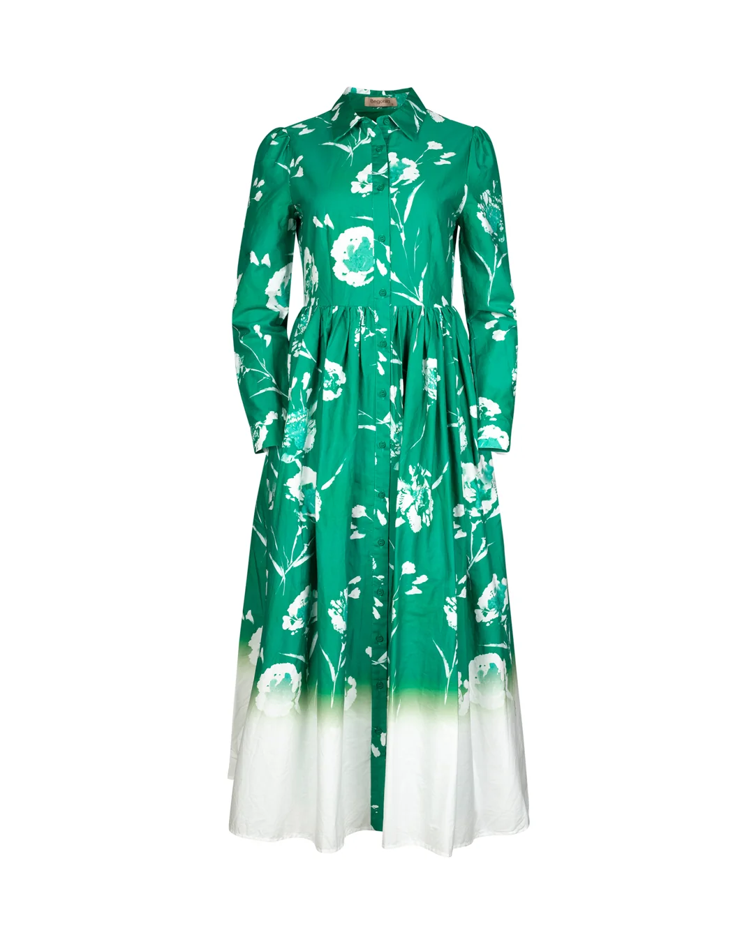 Puffy Poplin Bright Dress - Image 3