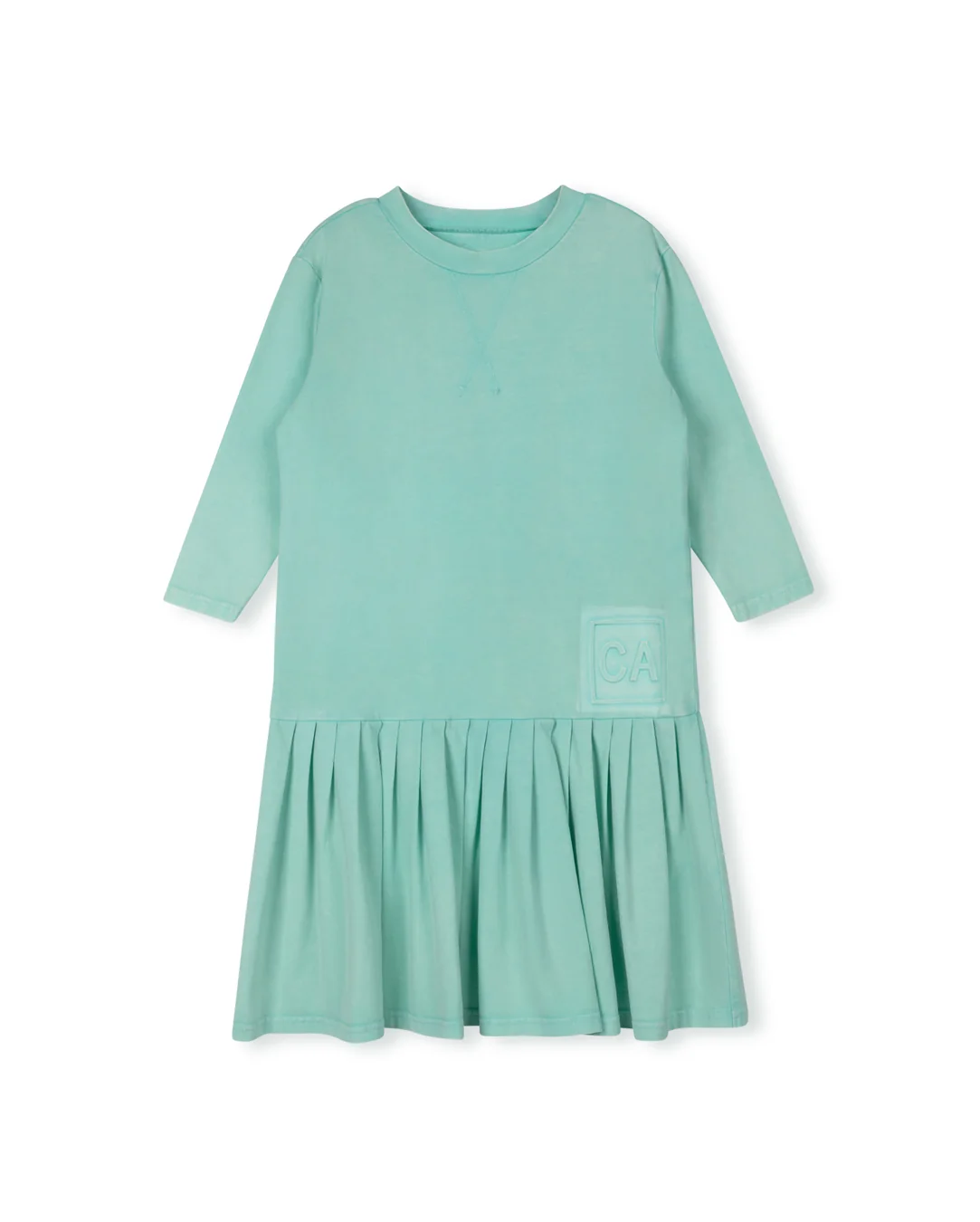Reverse Embossed Wash Dress