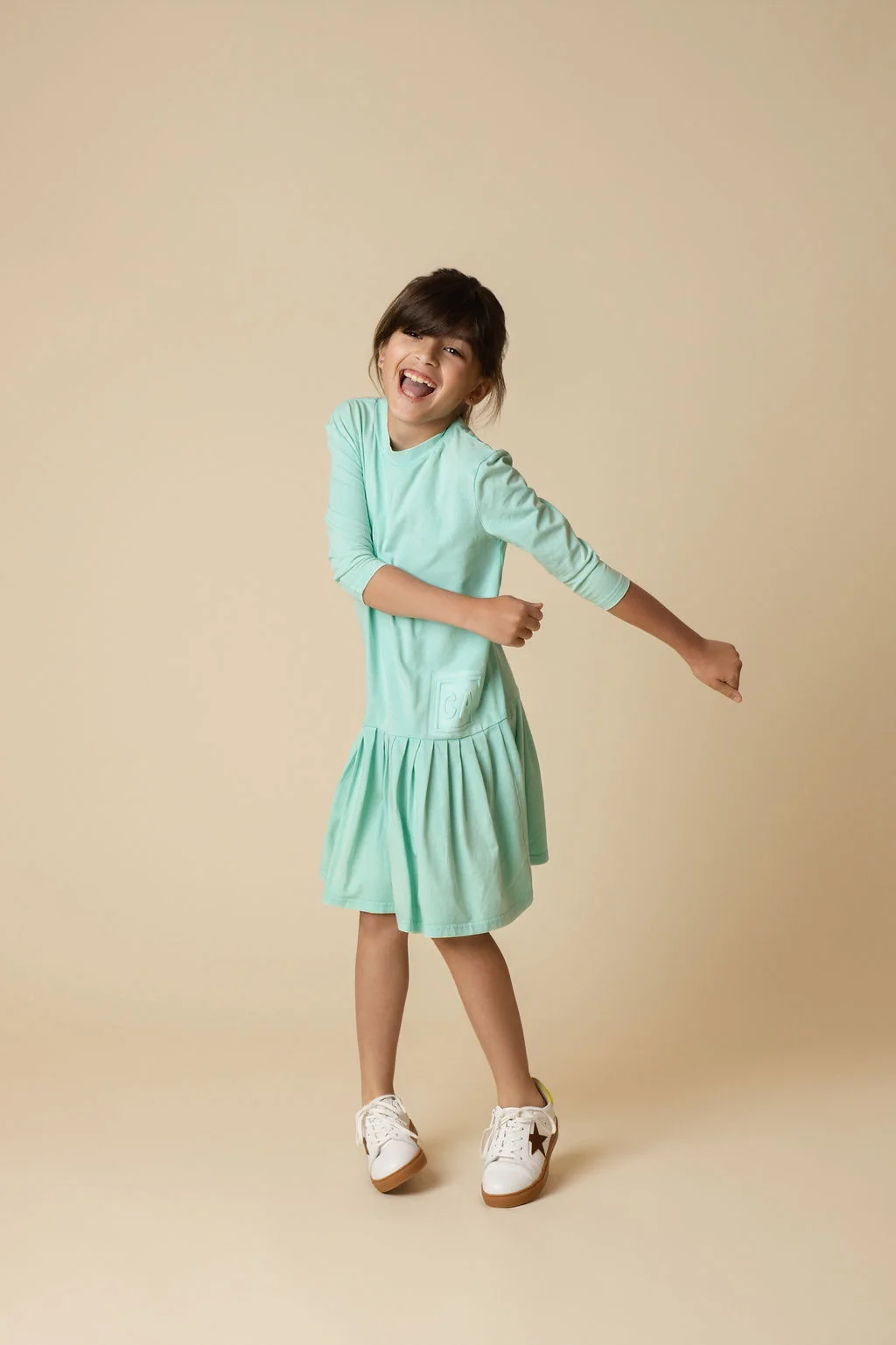 Reverse Embossed Wash Dress - Image 3