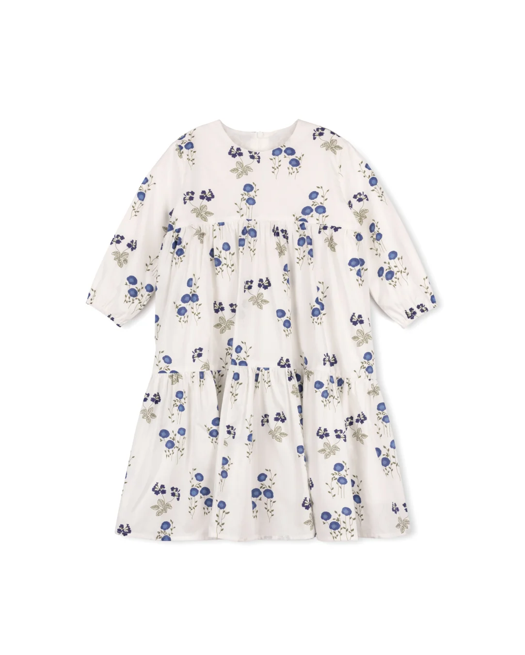 Rise Embroidered Floral Tiered Dress