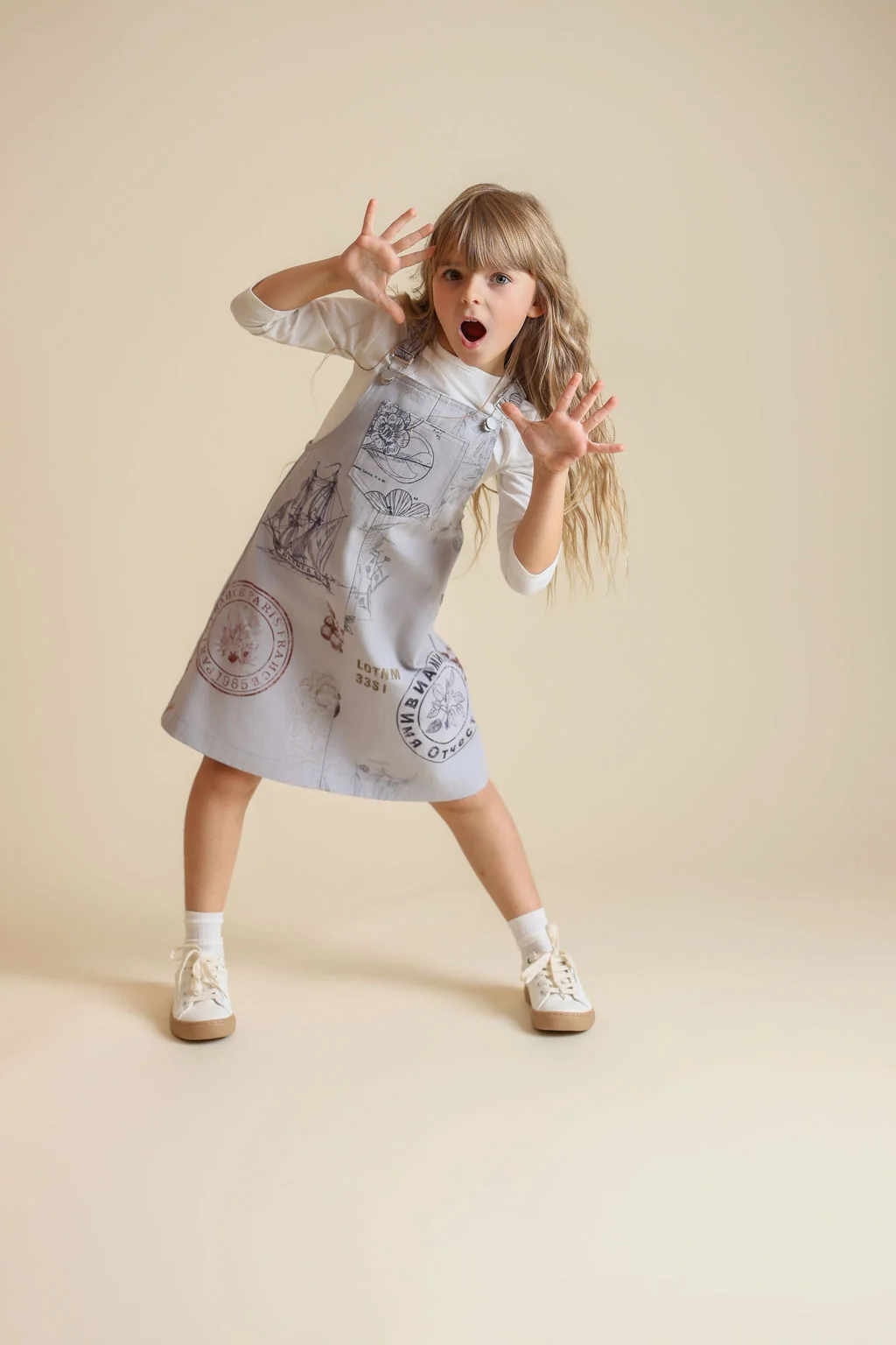 Romy Stamp Printed Jumper - Image 3