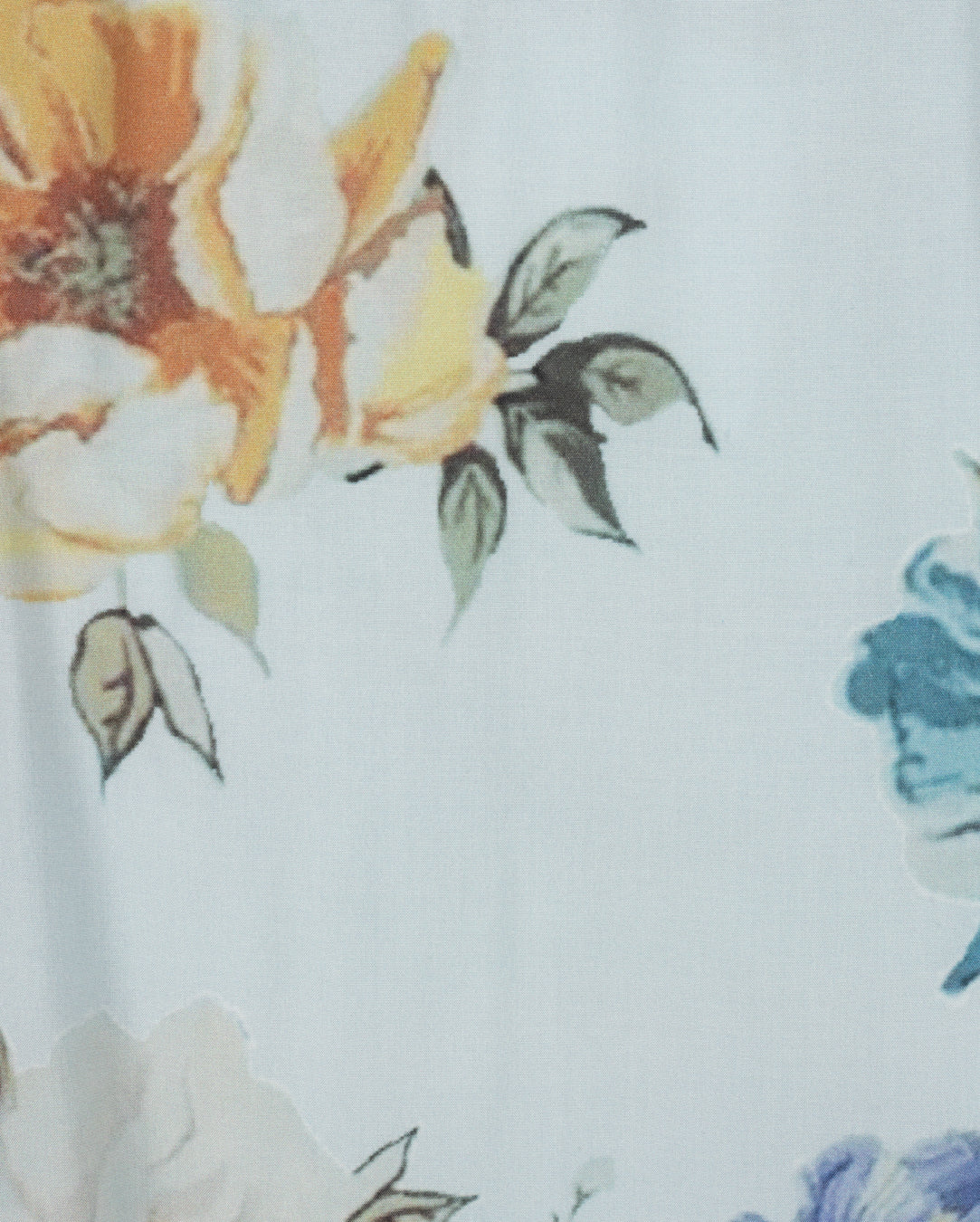 Silk Printed Detailed Skirt - Image 2