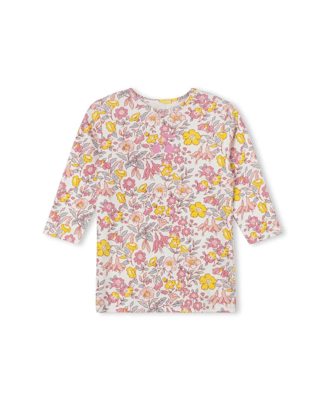 Small Print Fitted Tee - Image 3