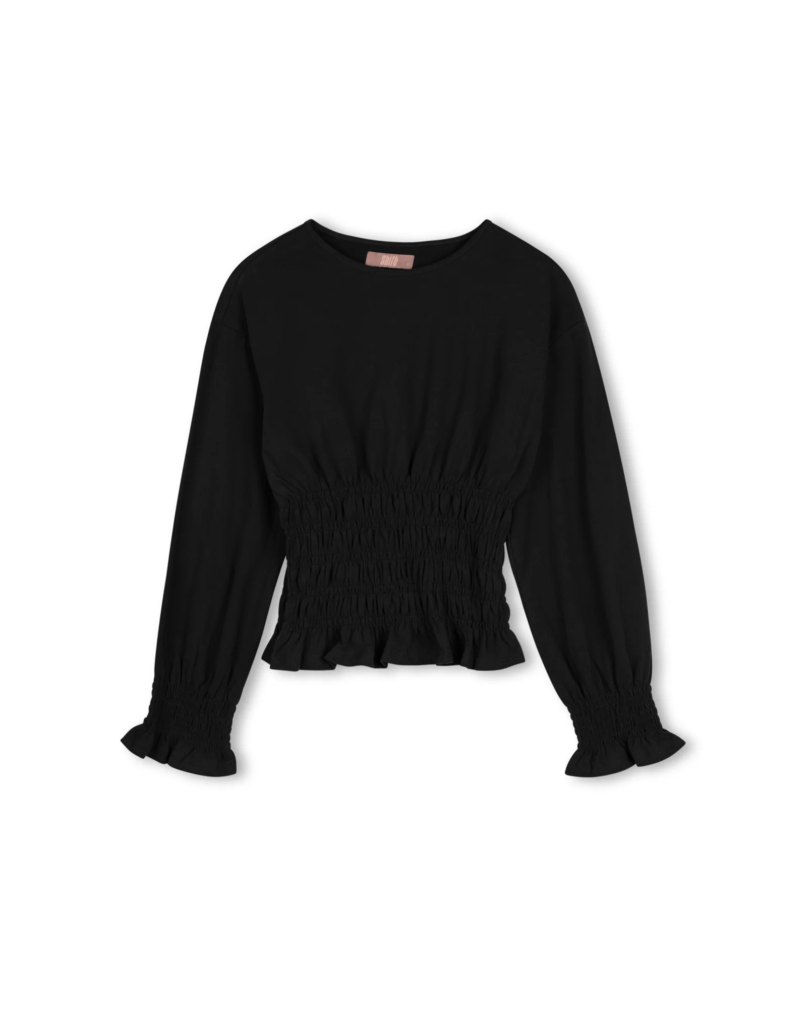 Smocked Detailed T-Shirt - Image 3