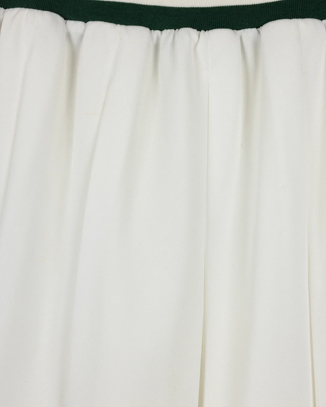 Striped Ribbed Waisted Pleated Skirt - Image 2
