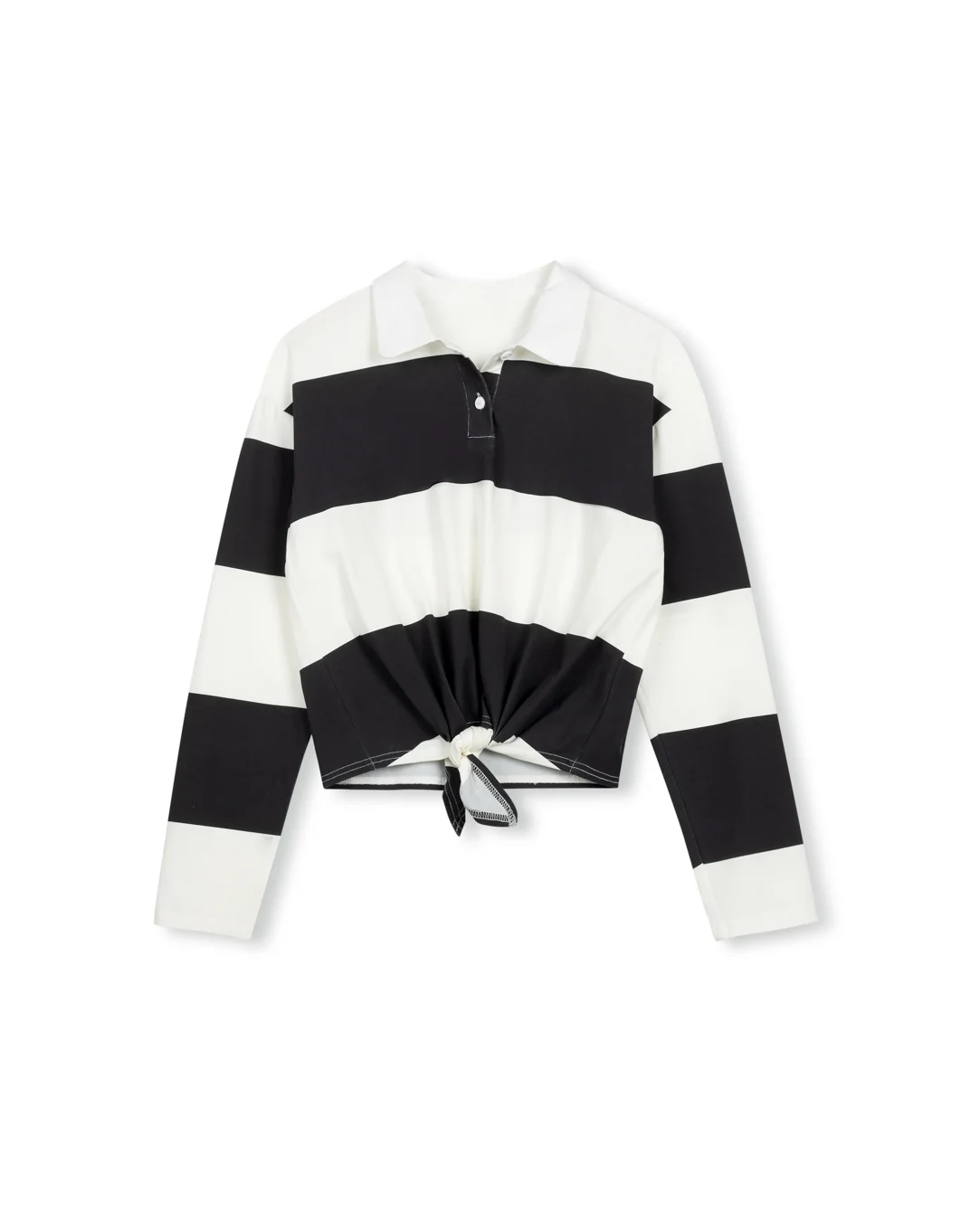 Striped Tie Polo - Image 4
