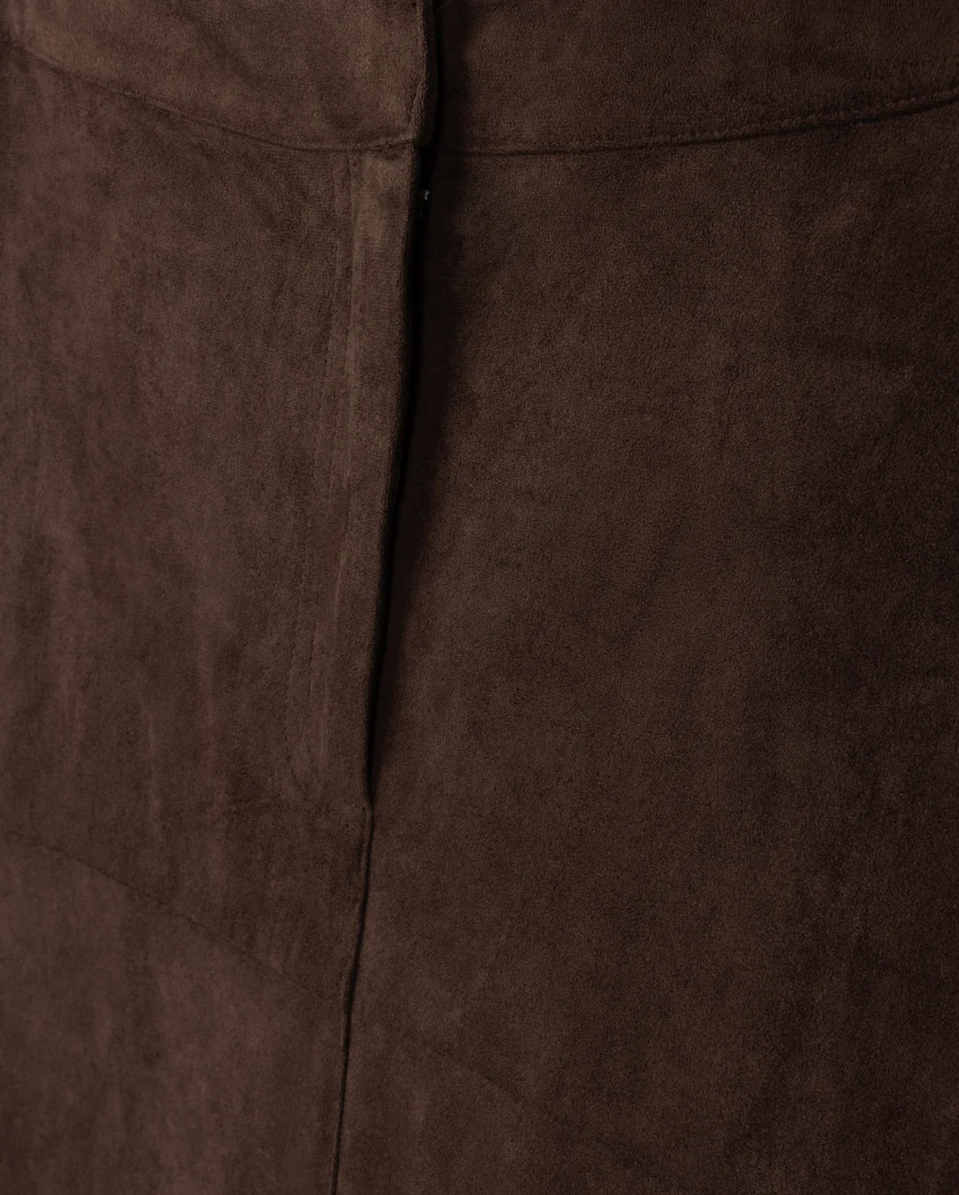 Suede Fit And Flair Skirt - Image 4