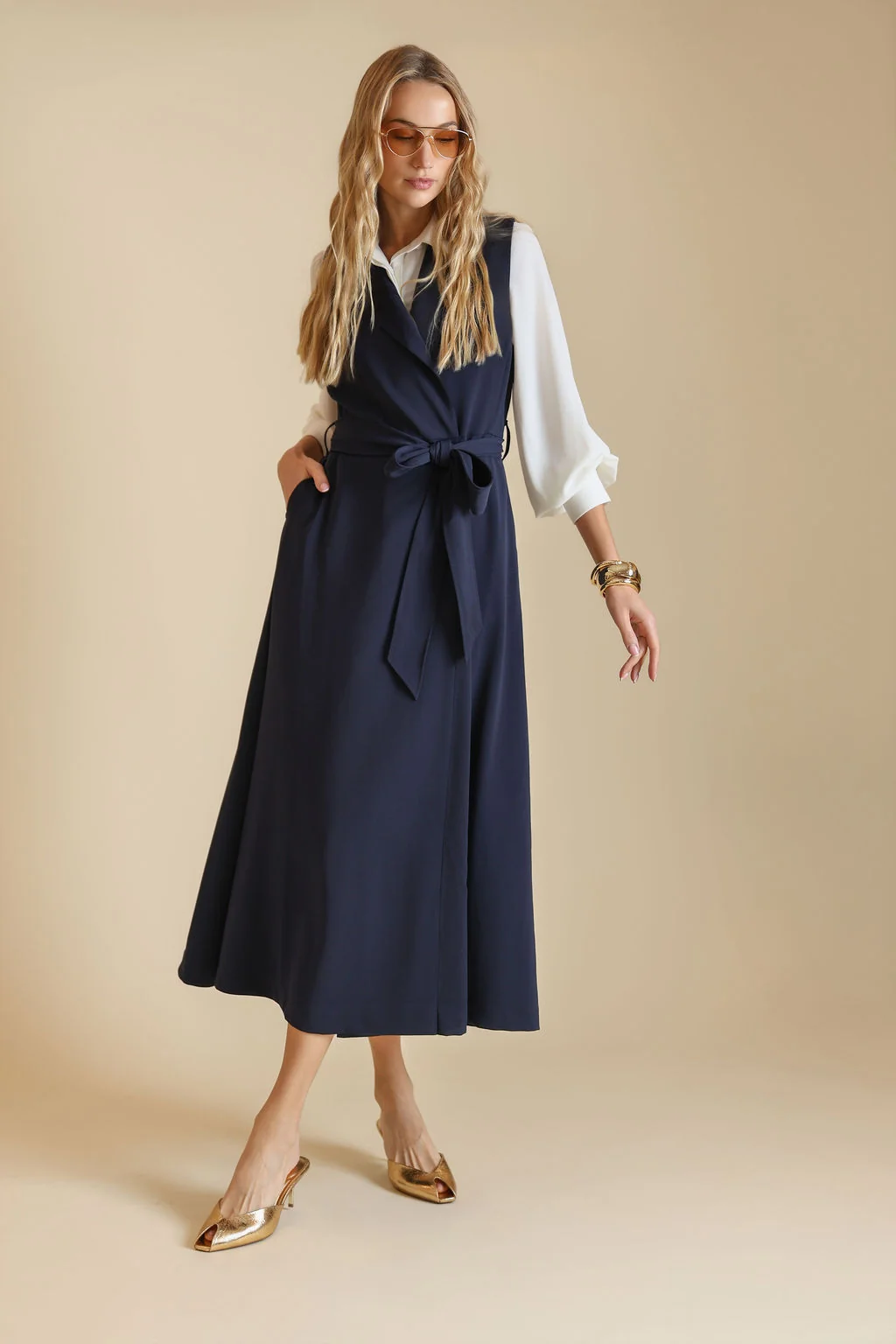 Suite Wrap Dress - Image 2