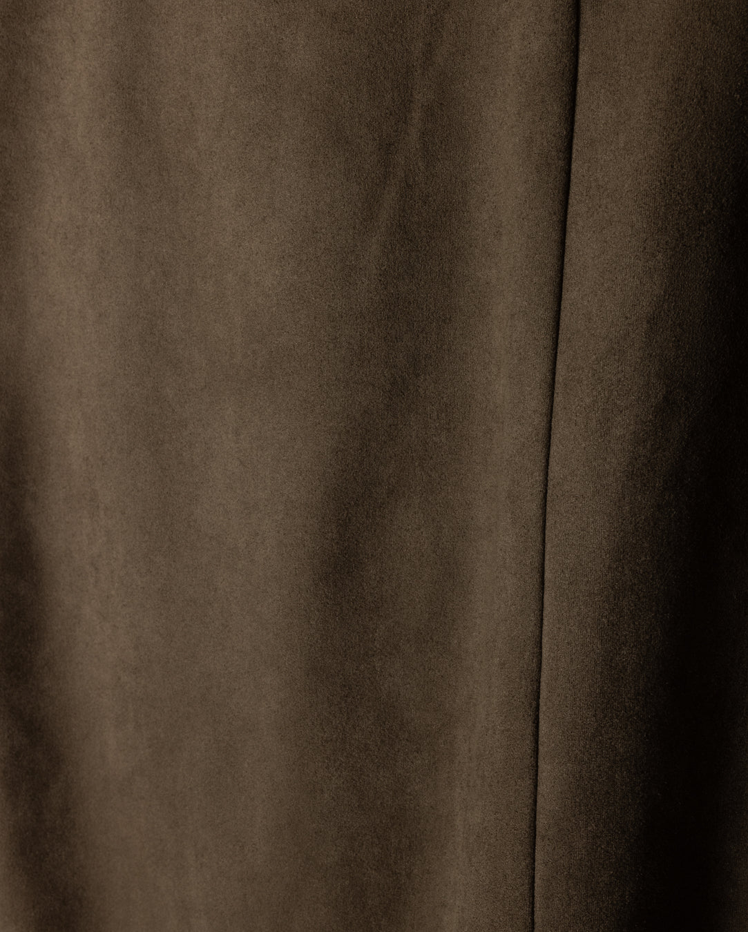 Superior Paneled Suede Maxi Skirt - Image 2