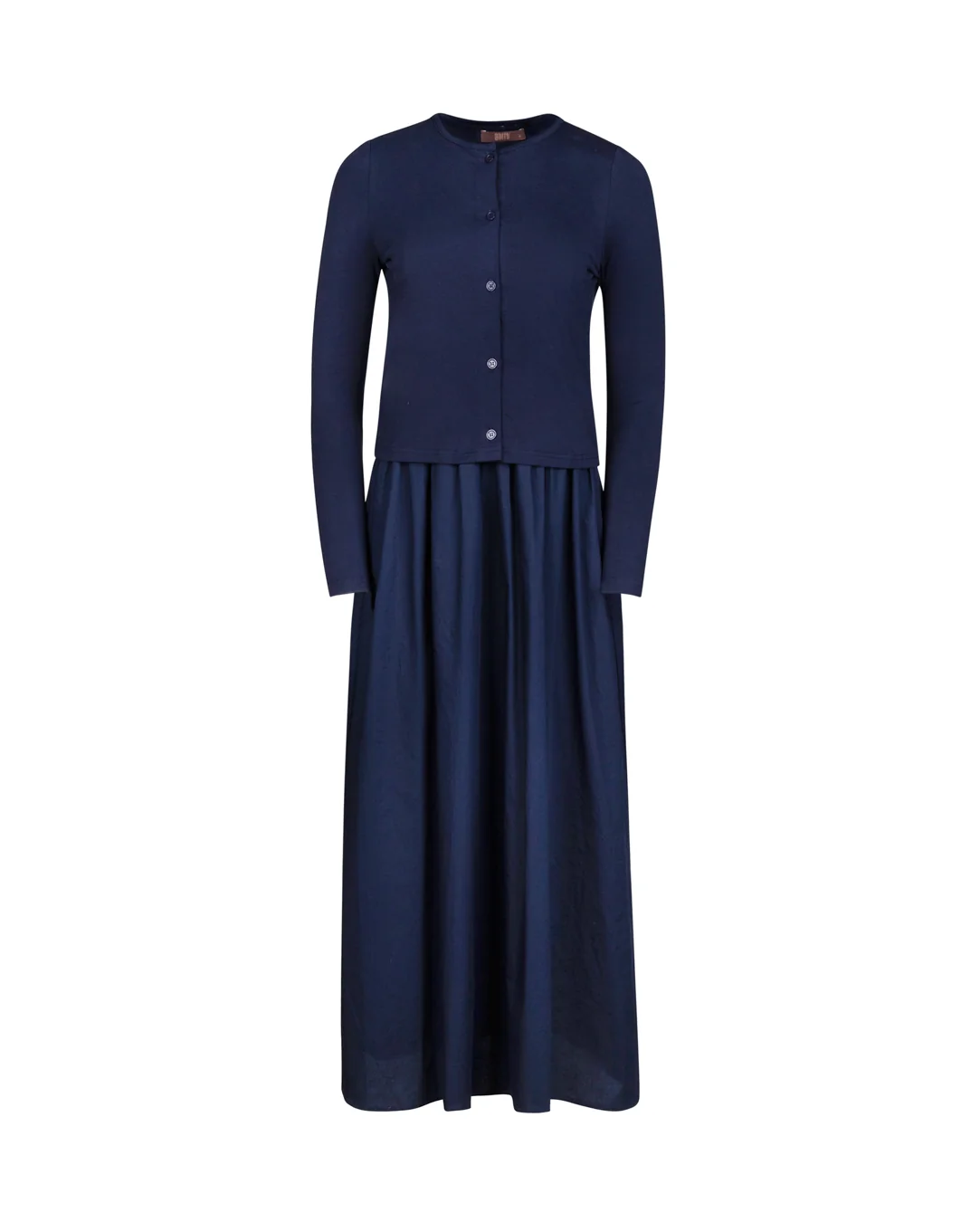T-Shirt And Poplin Jumper - Image 3
