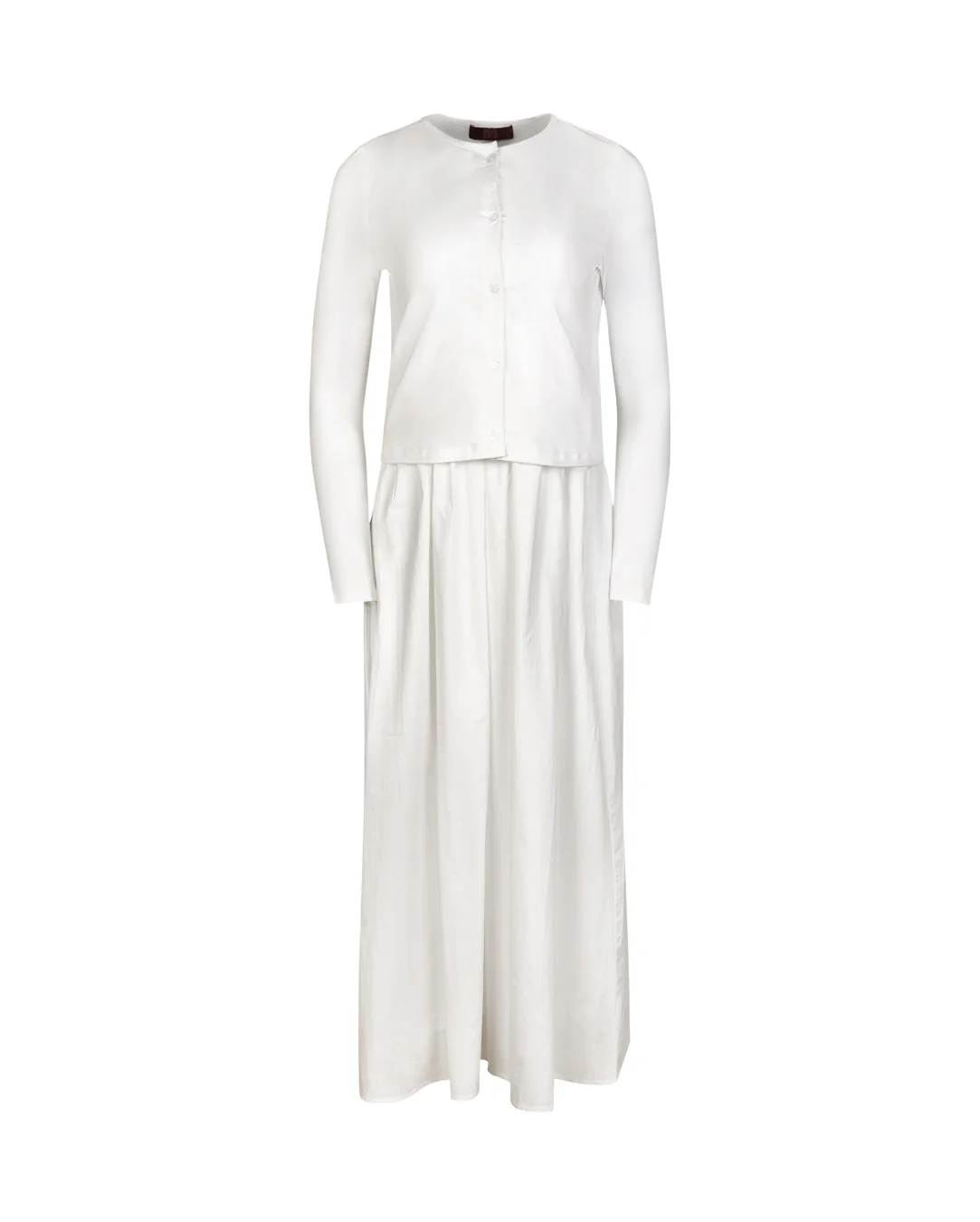 T-Shirt And Poplin Jumper - Image 5