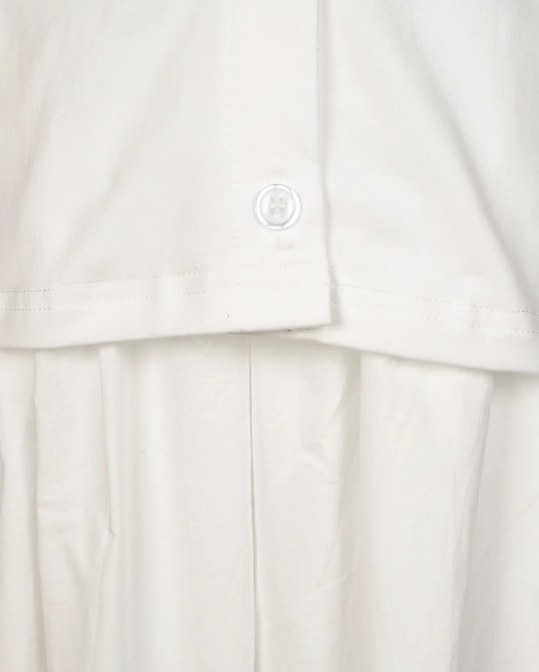 T-Shirt And Poplin Jumper - Image 6