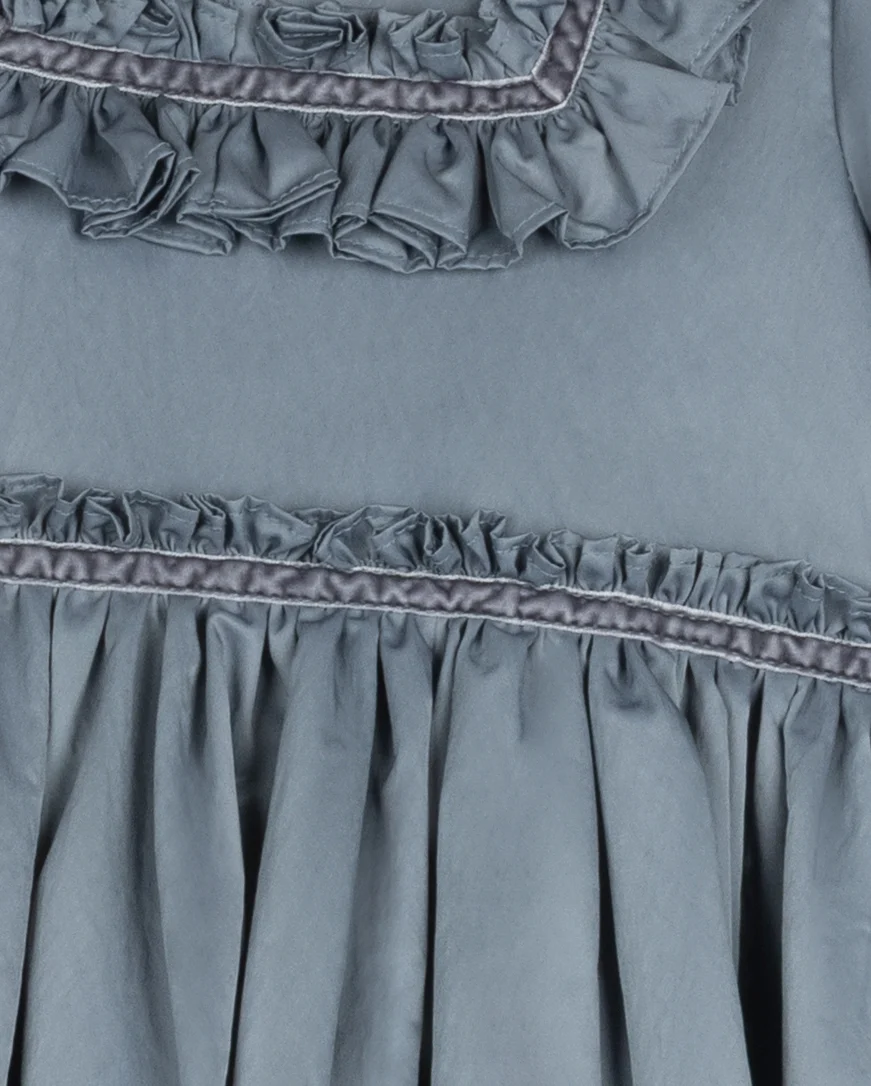 Taffeta Tiered Knee Gown - Image 4