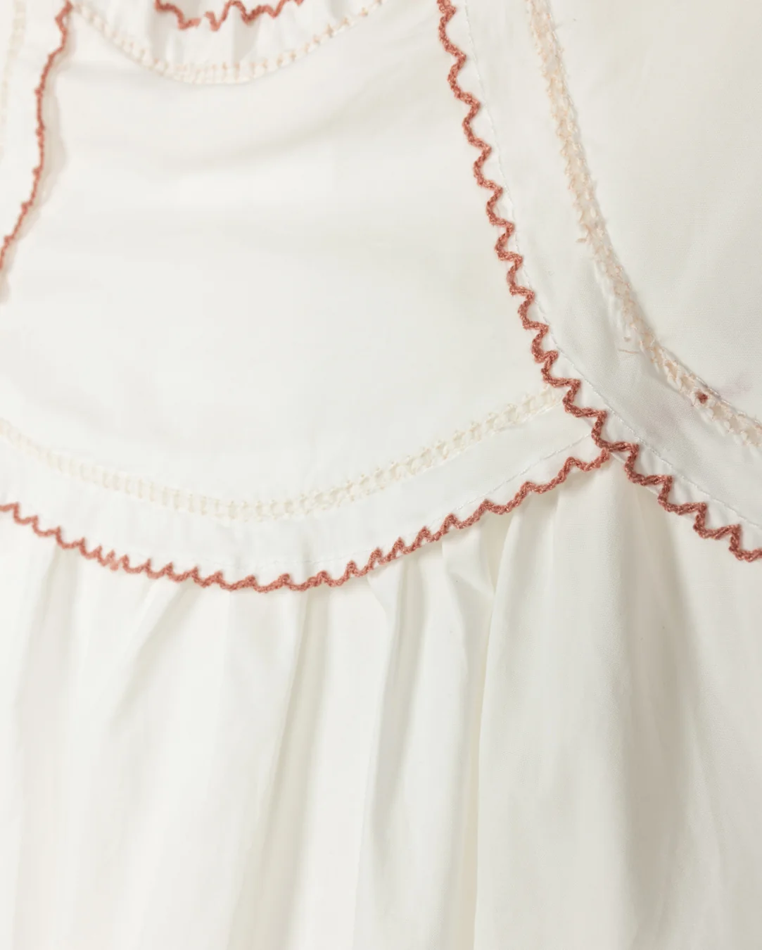 Tally Embroidered Scalloped Trimming Shirt - Image 2
