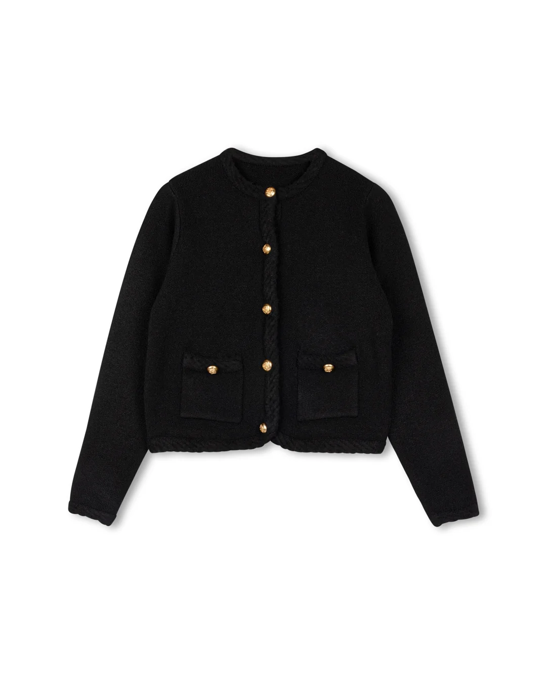 Textured Knit Jacket - Image 3